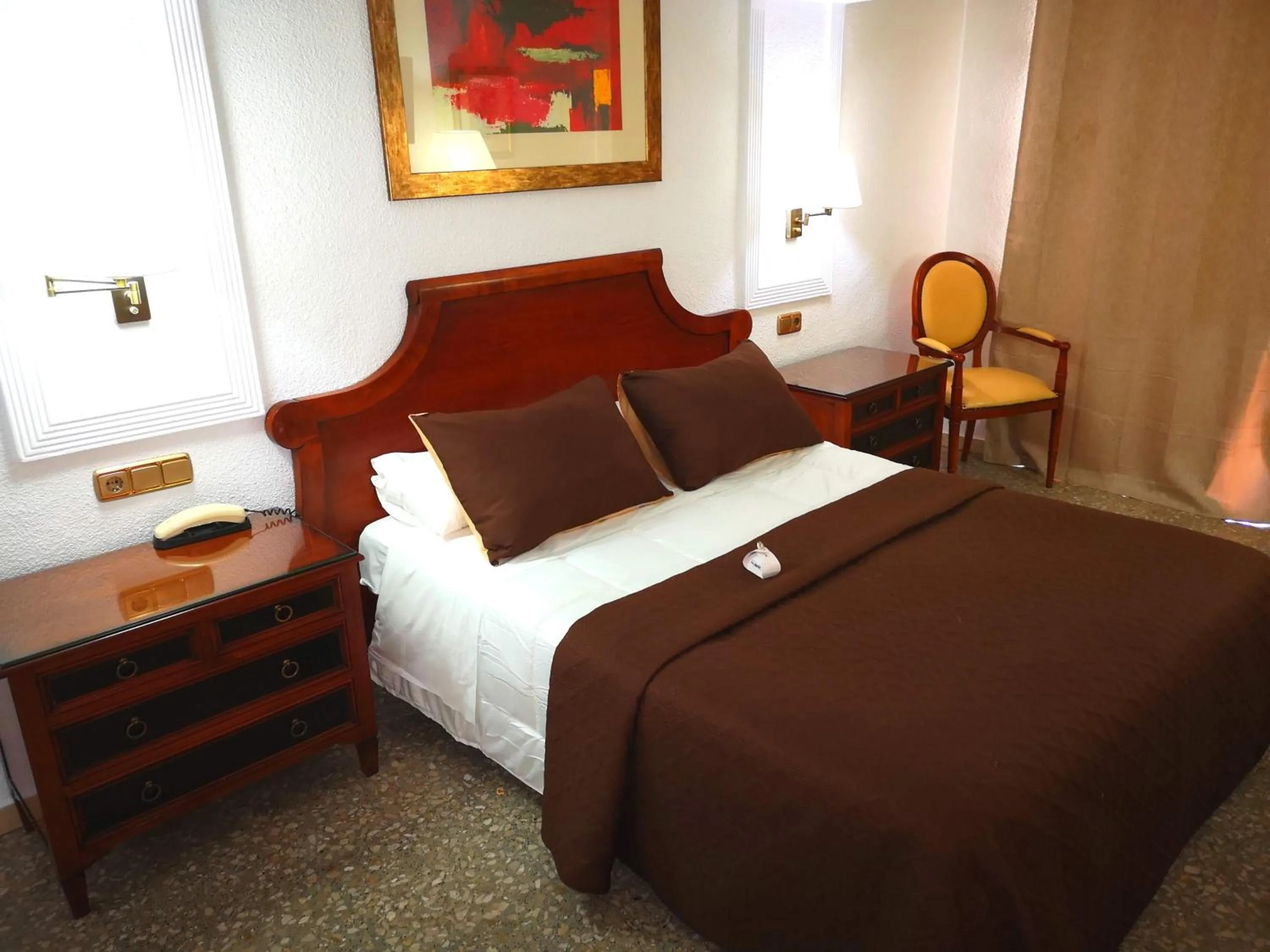 Bed in Hotel Polamar