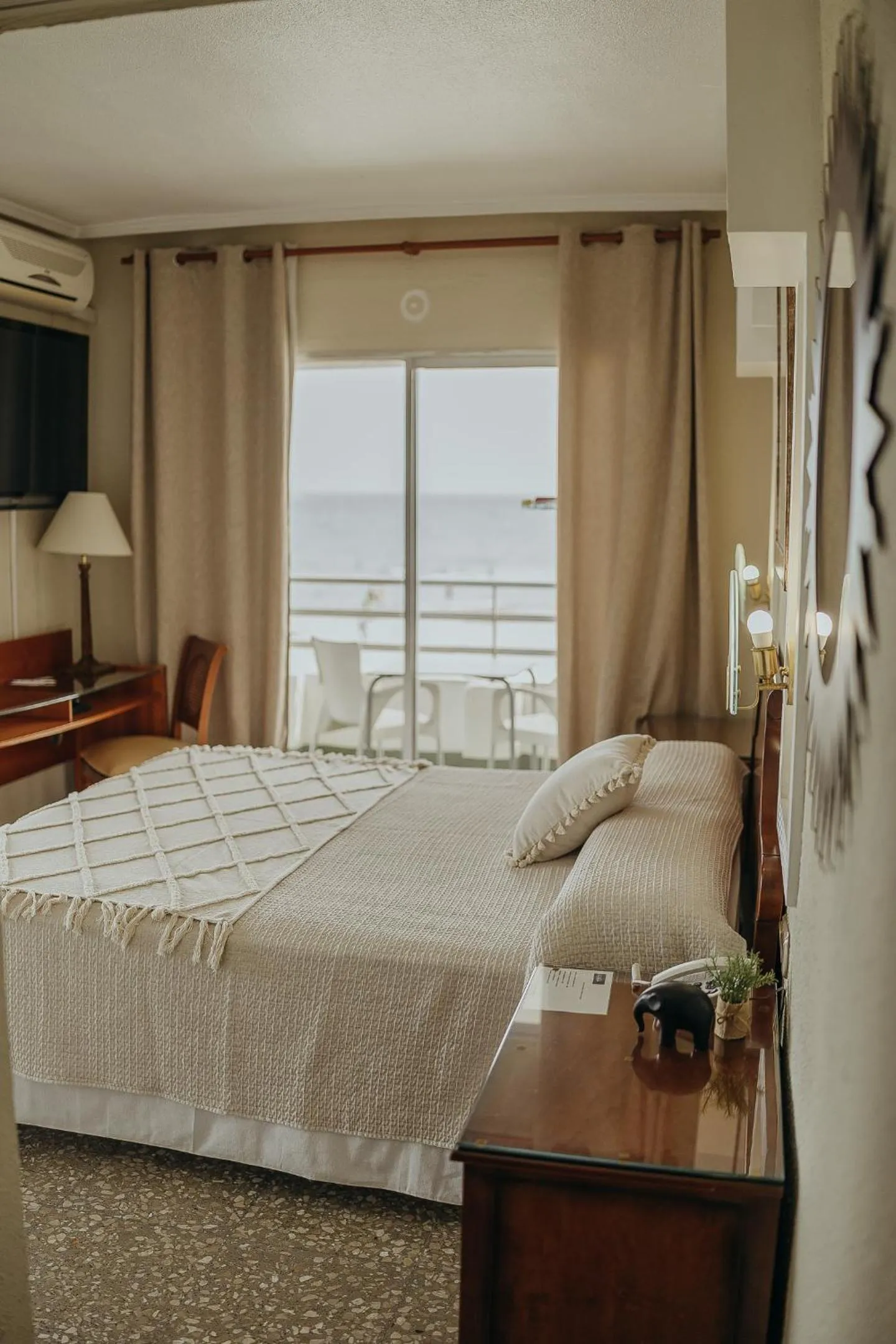 Bed in Hotel Polamar