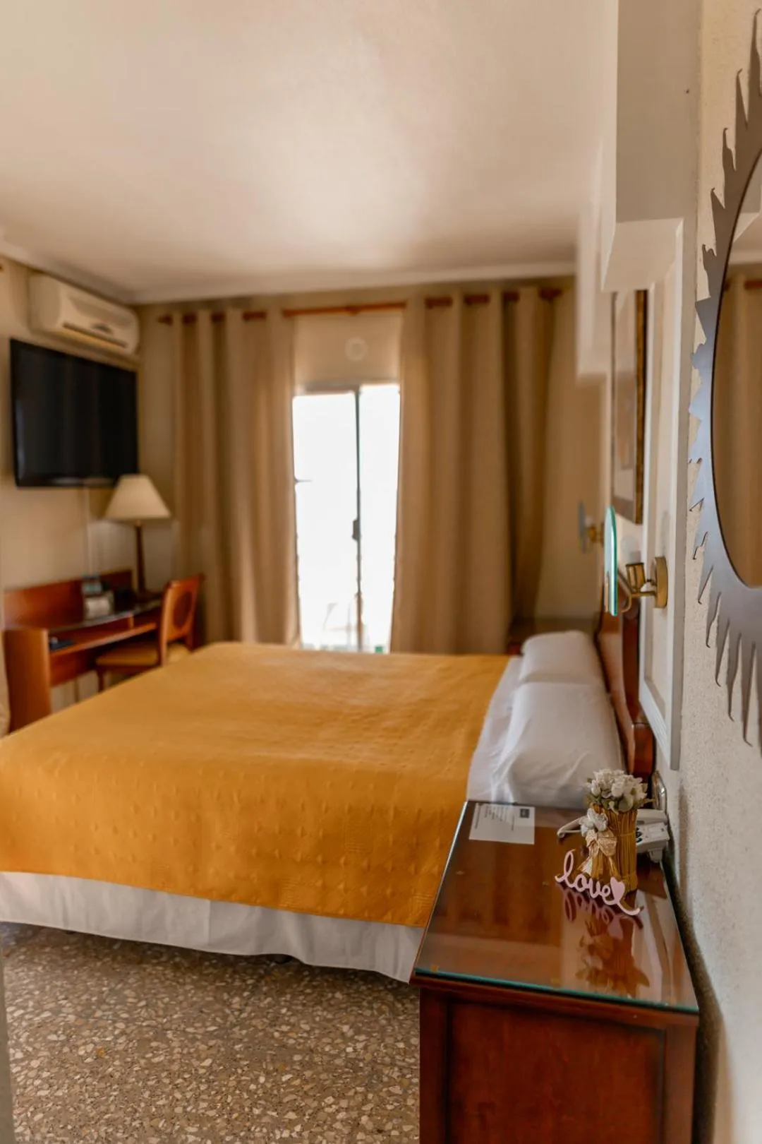 Bed in Hotel Polamar