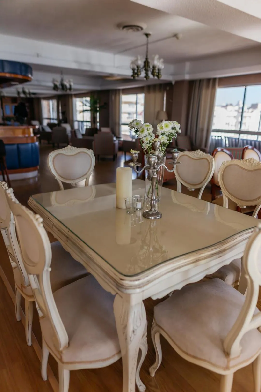 Seating area in Hotel Polamar