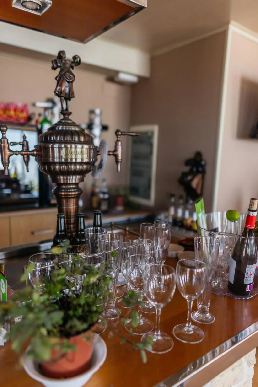 Alcoholic drinks in Hotel Polamar