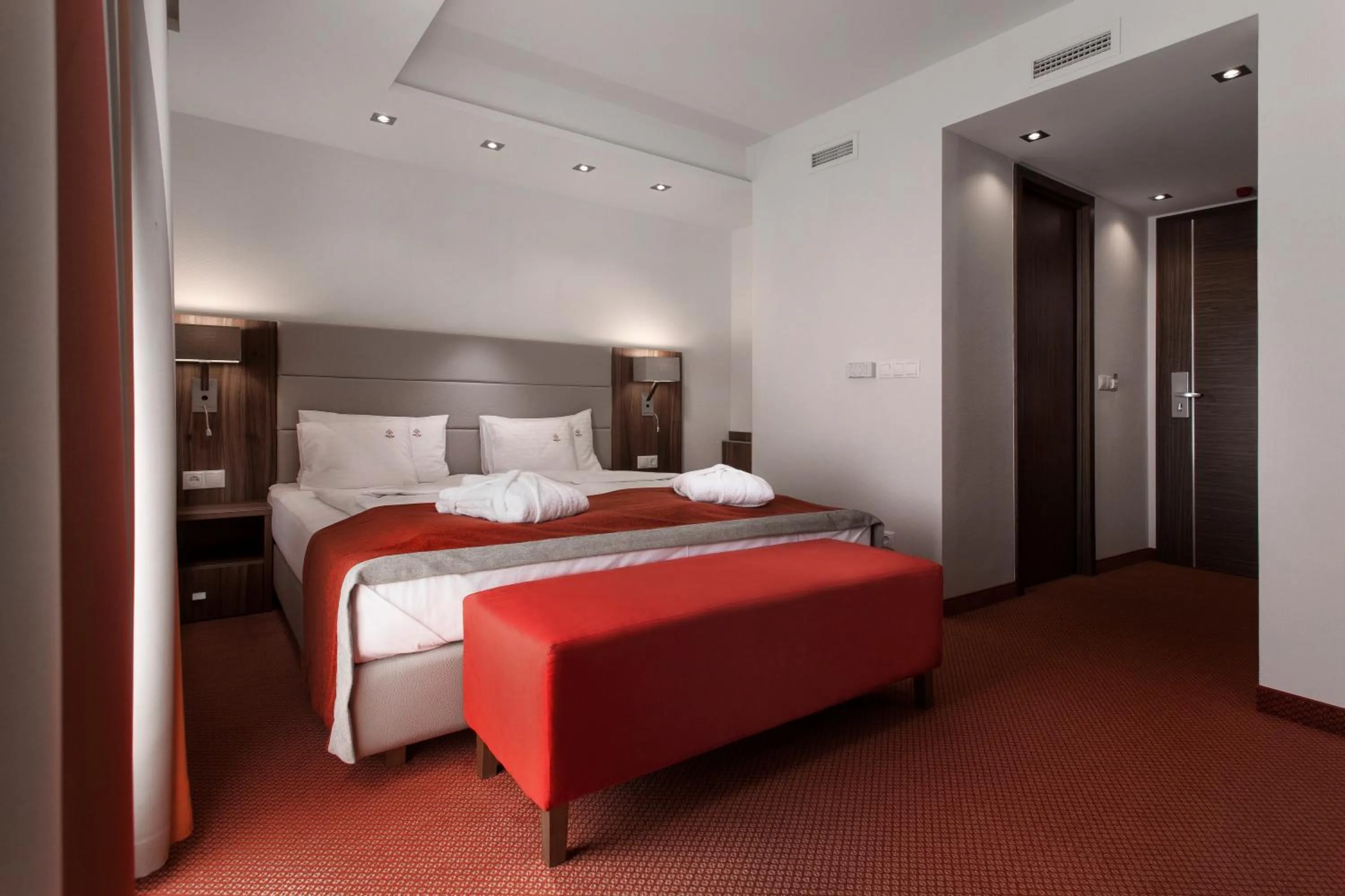 Bedroom, Bed in Bükkös Hotel & Spa