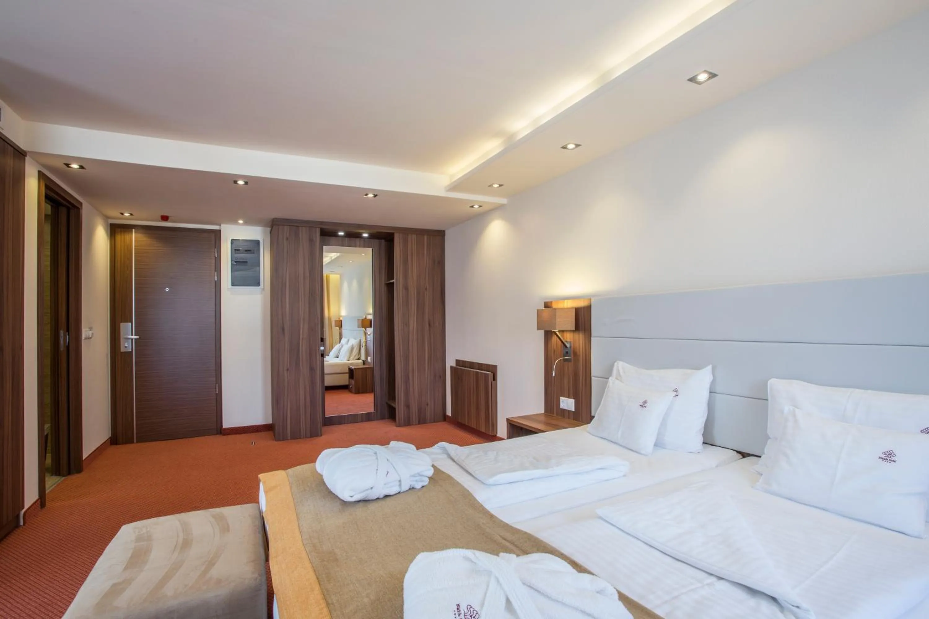 Photo of the whole room, Bed in Bükkös Hotel & Spa