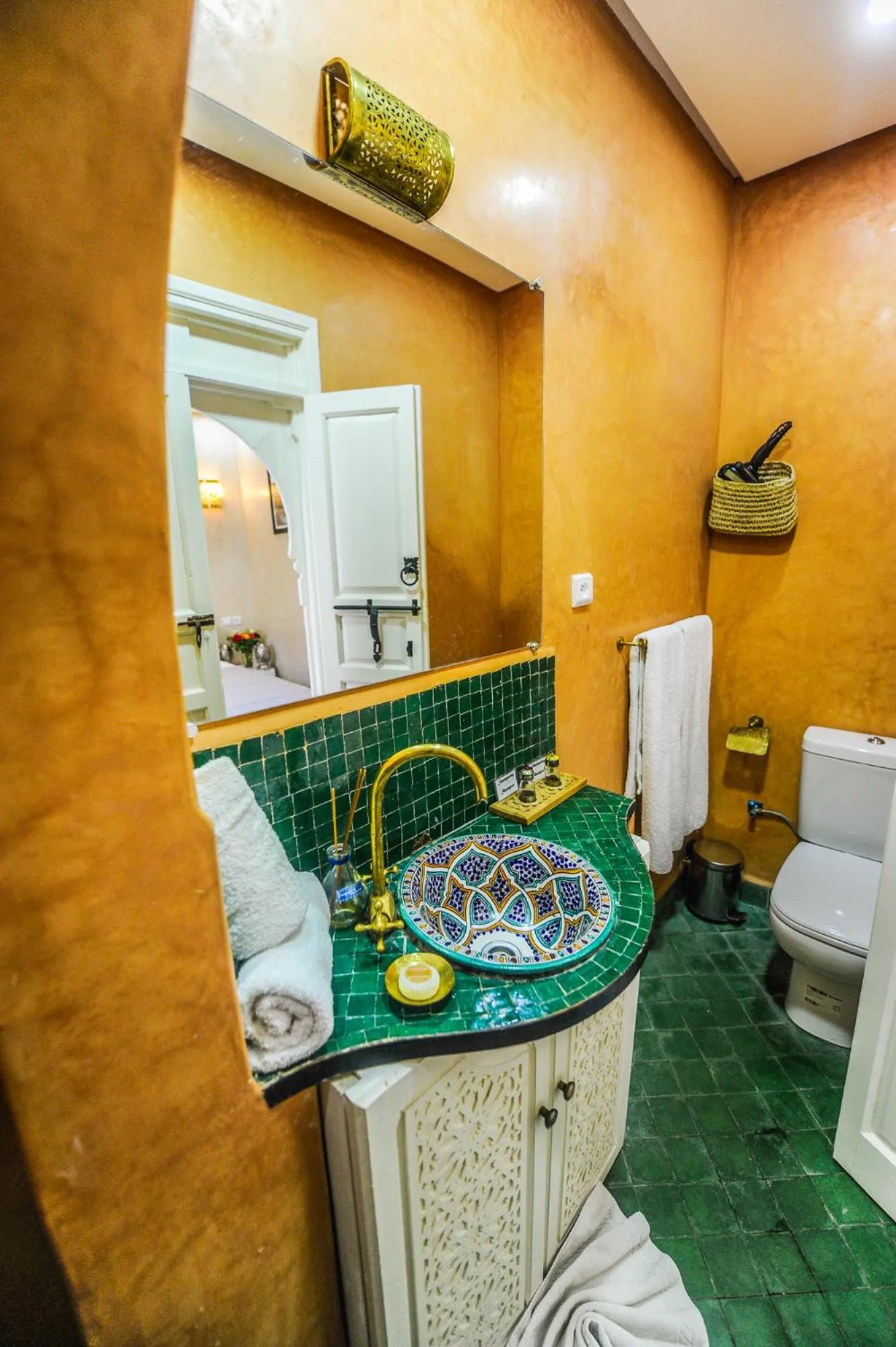 Bathroom in Riad Milouda