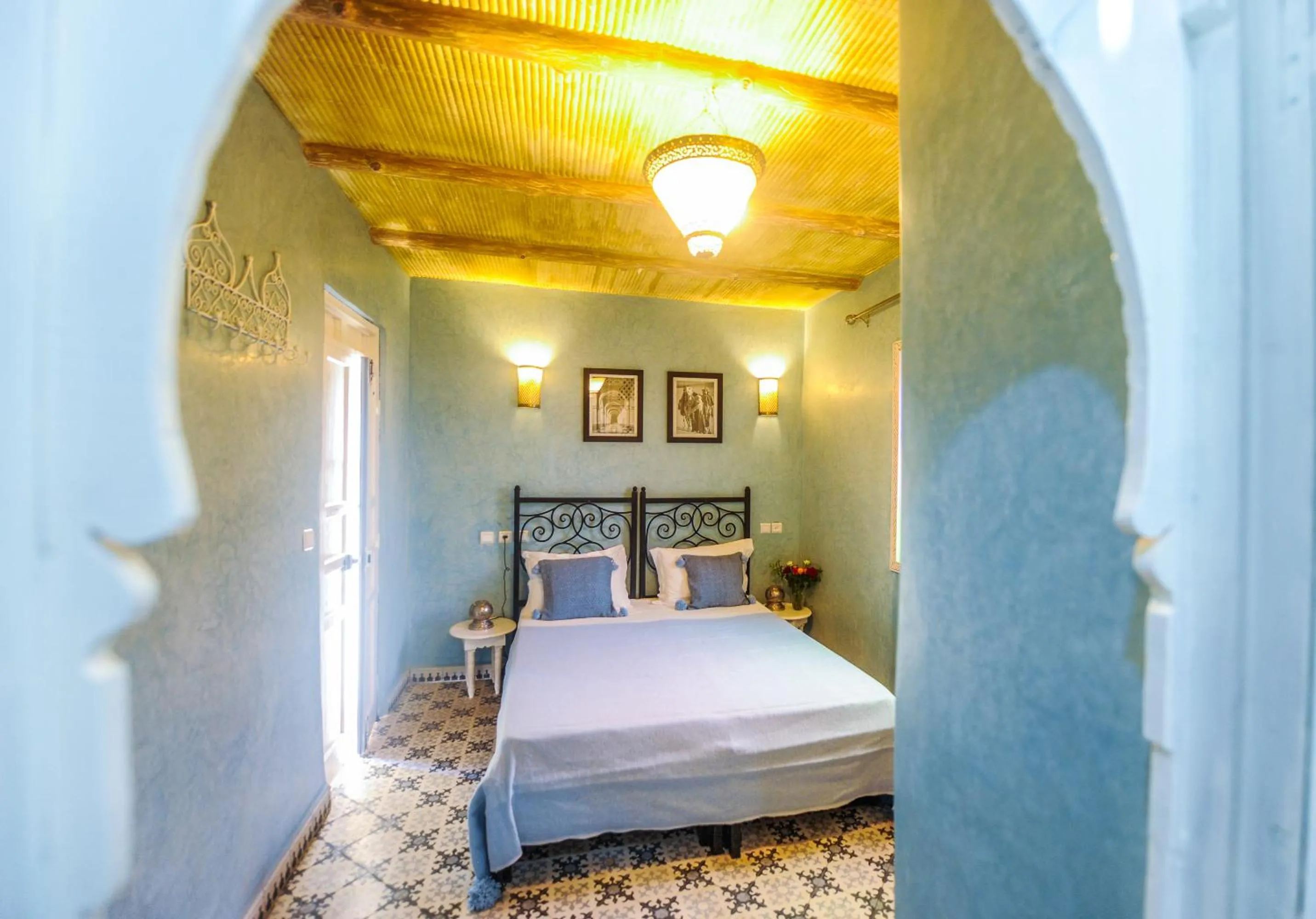 Bedroom, Bed in Riad Milouda