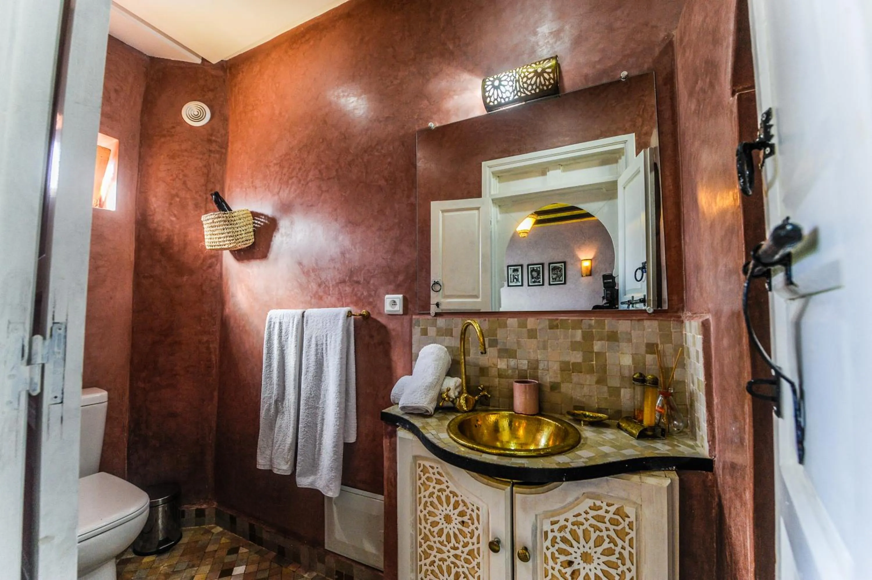 Bathroom in Riad Milouda