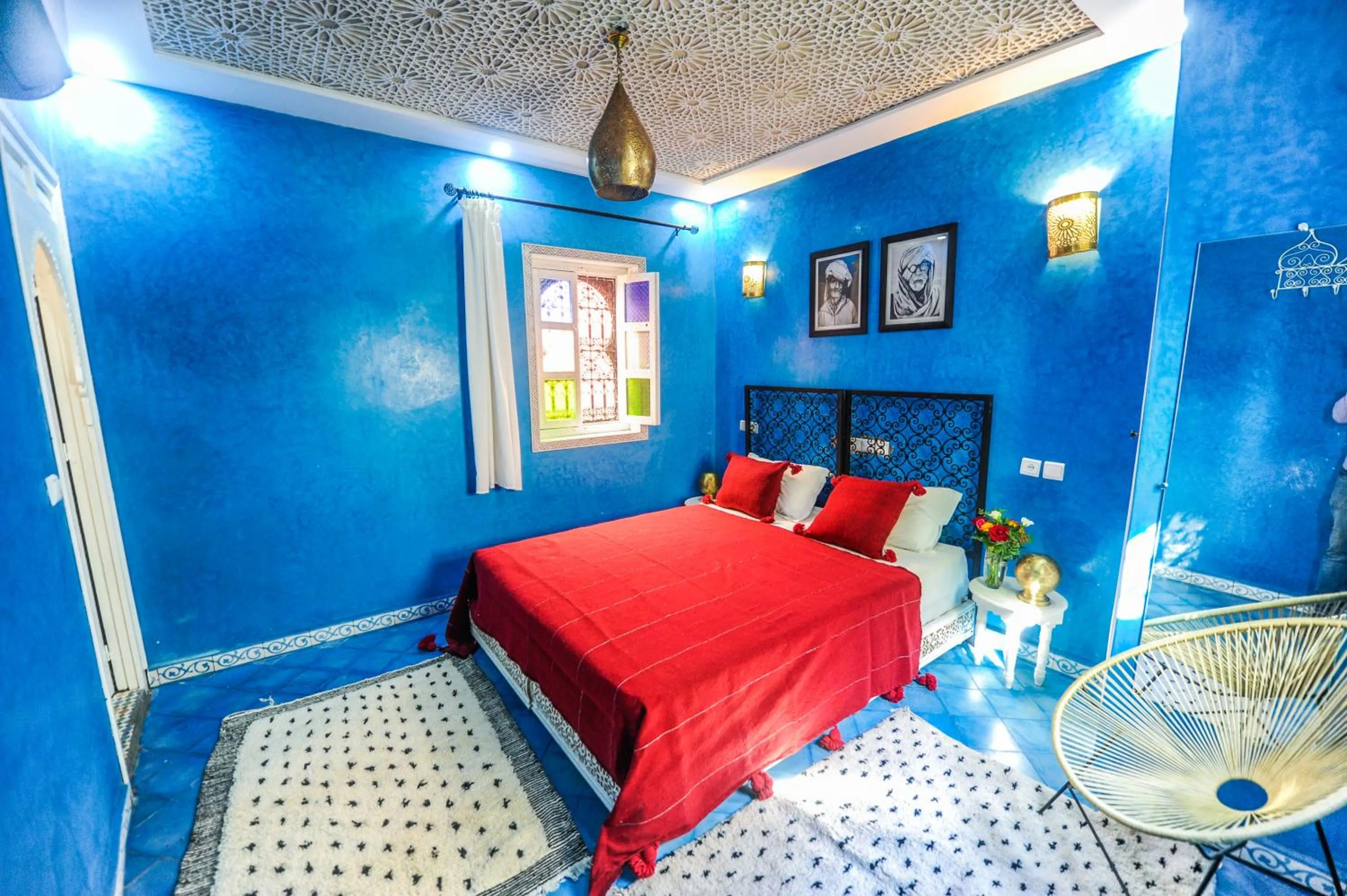 Photo of the whole room, Bed in Riad Milouda