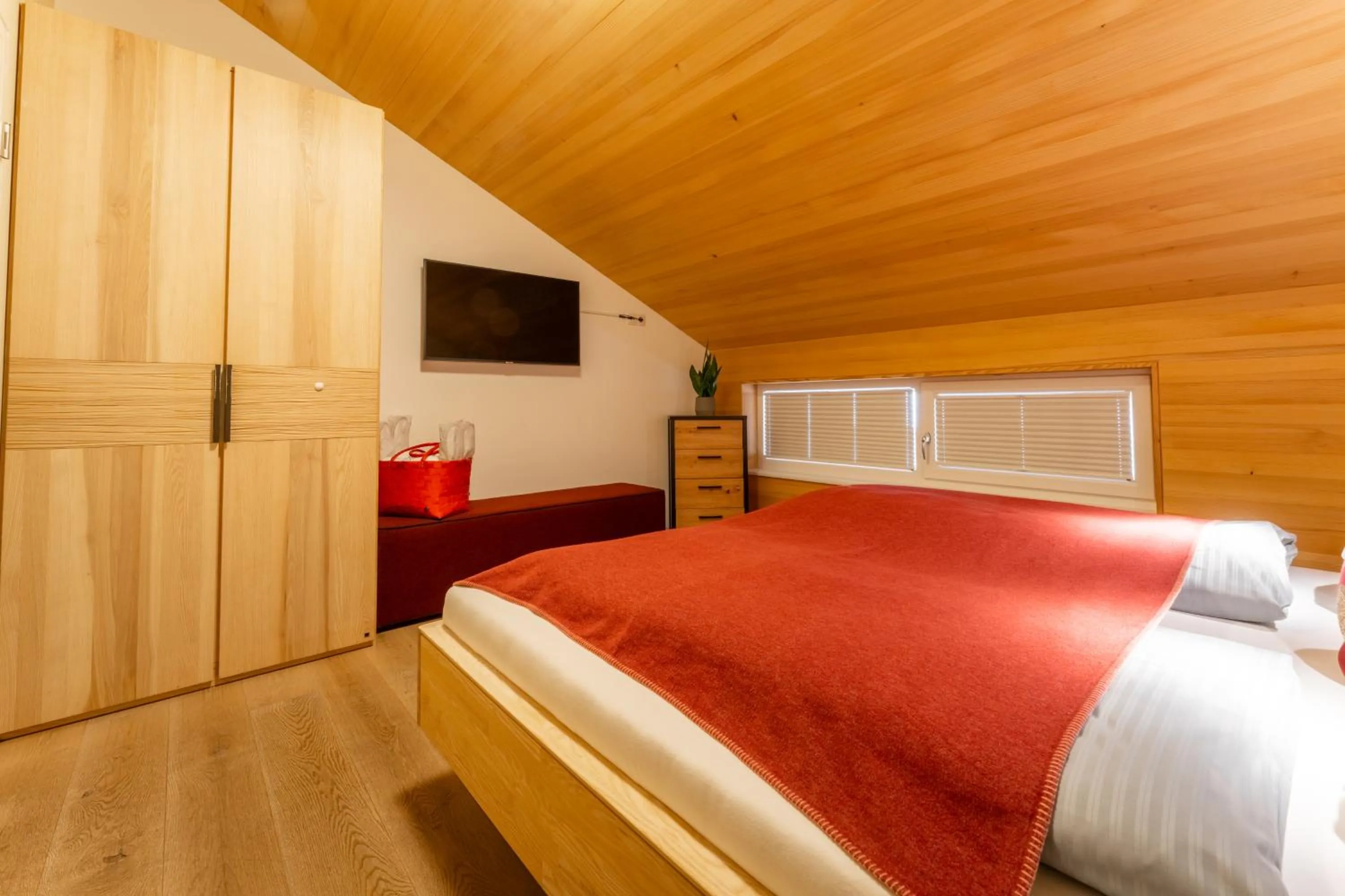 Bedroom, Bed in Aparthotel Alpinresort Damüls