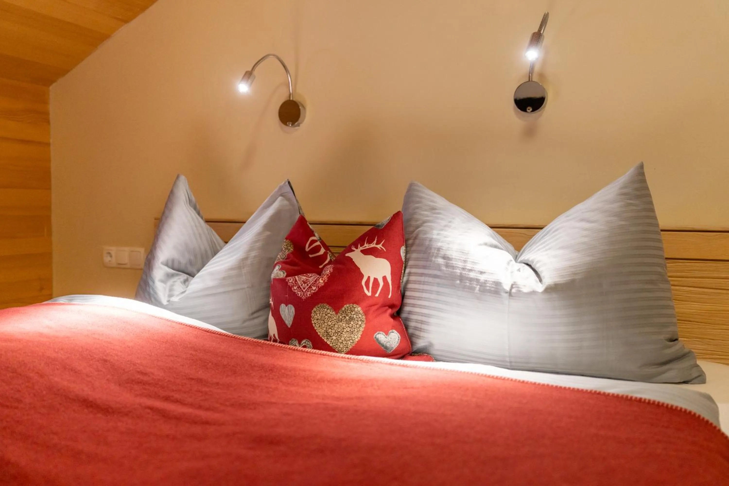 Bed in Aparthotel Alpinresort Damüls