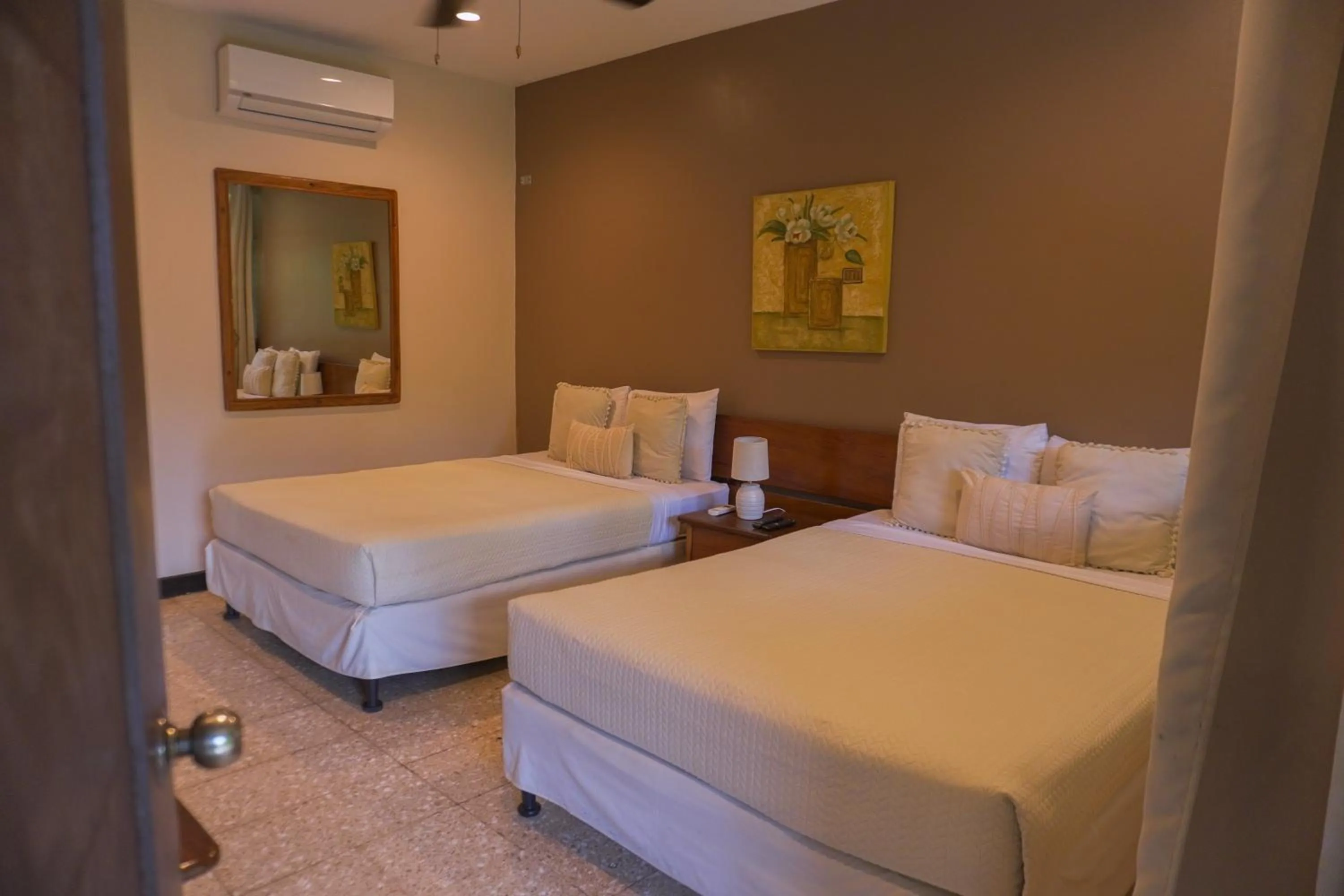 Bed in Hotel Diriá Santa Cruz