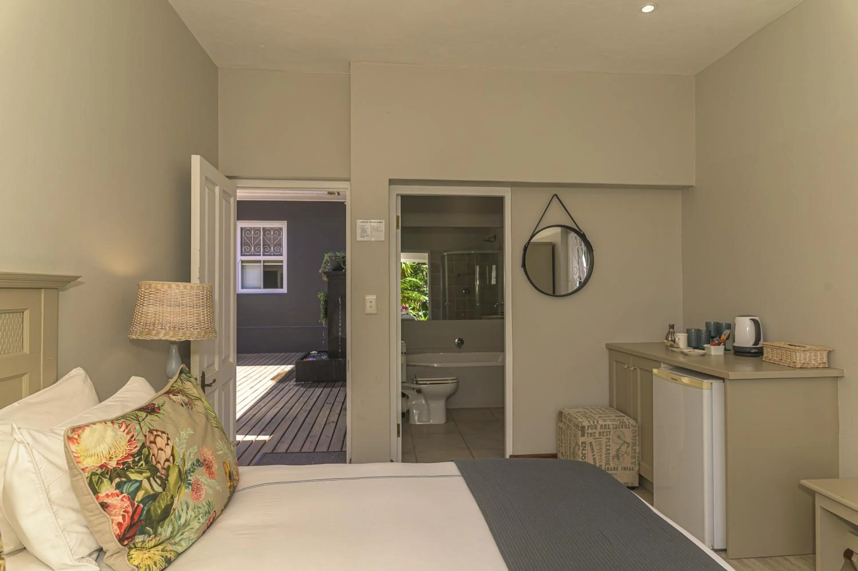 Bed in Villa Blu Guesthouse