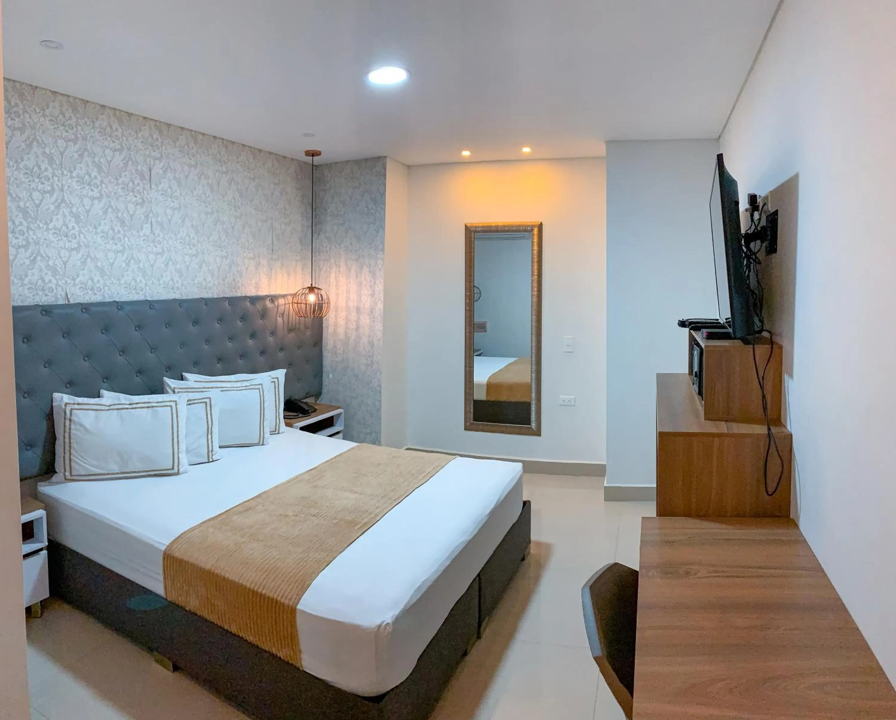 TV and multimedia, Bed in Infinity Hotel