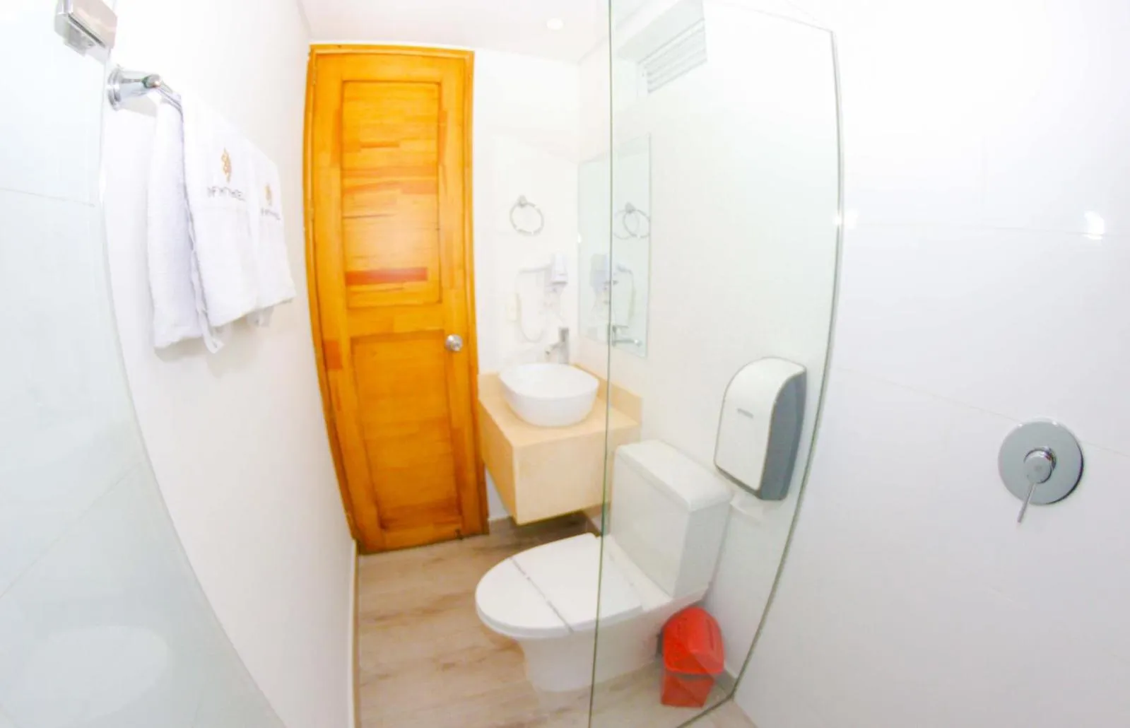 Bathroom in Infinity Hotel