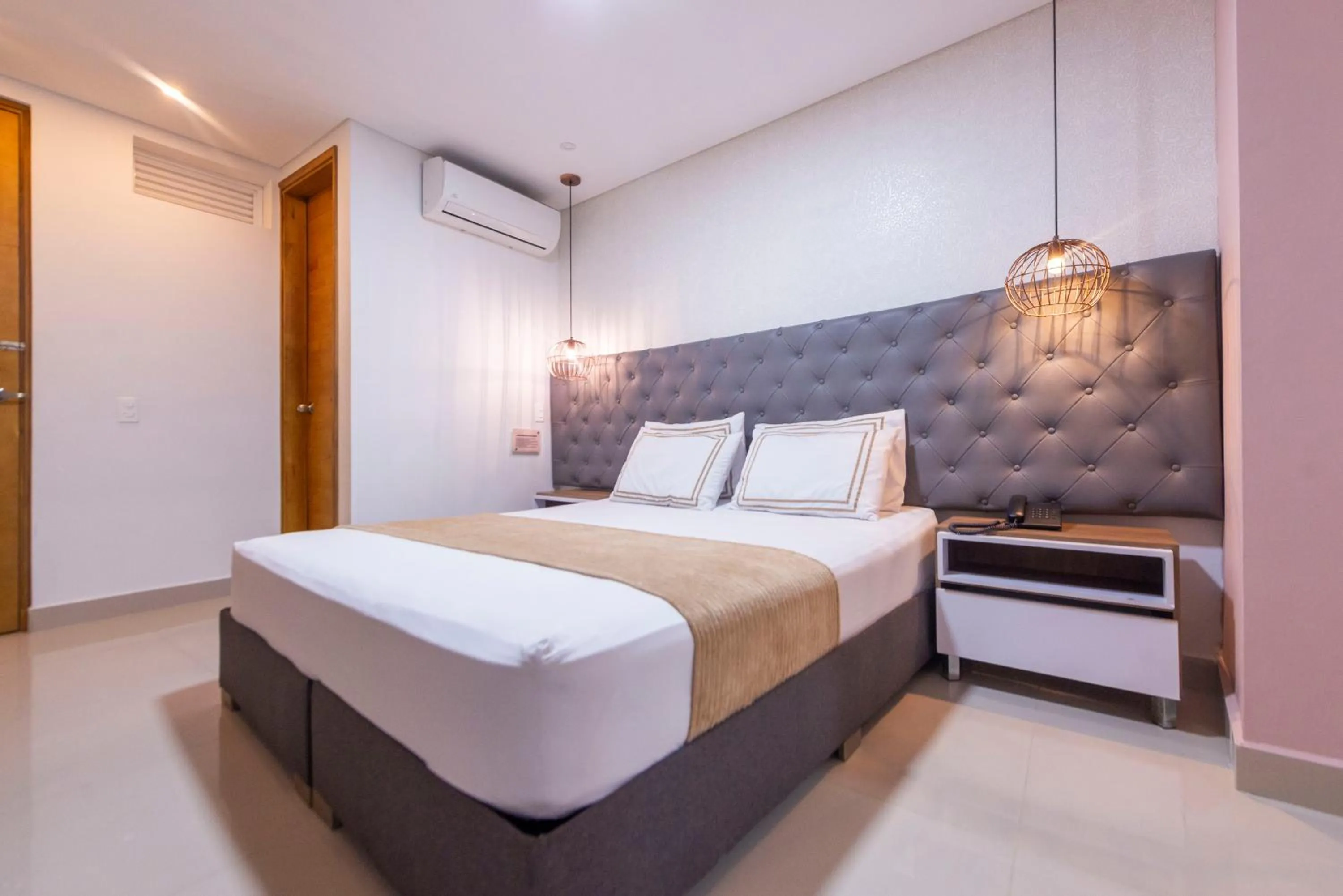 Bed in Infinity Hotel