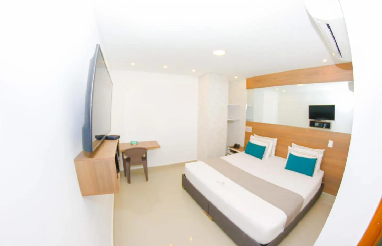 Bed in Infinity Hotel