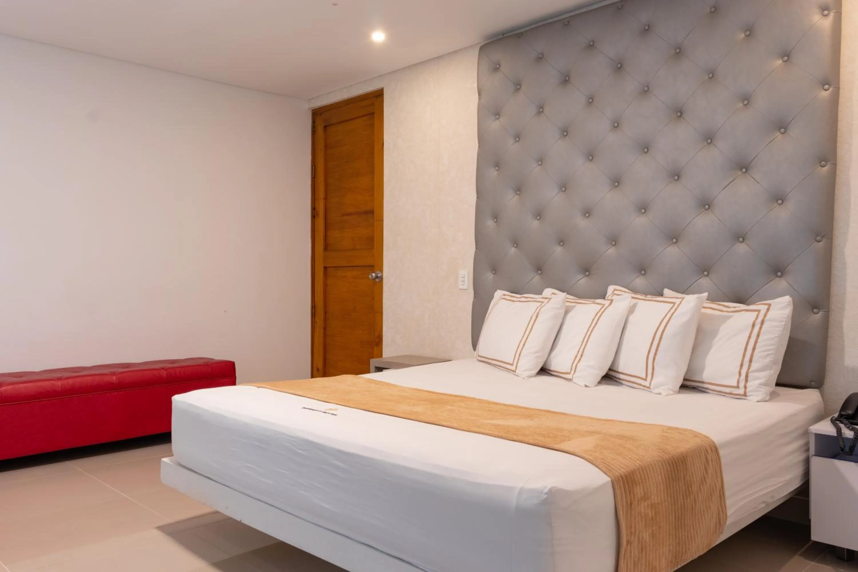 Bed in Infinity Hotel