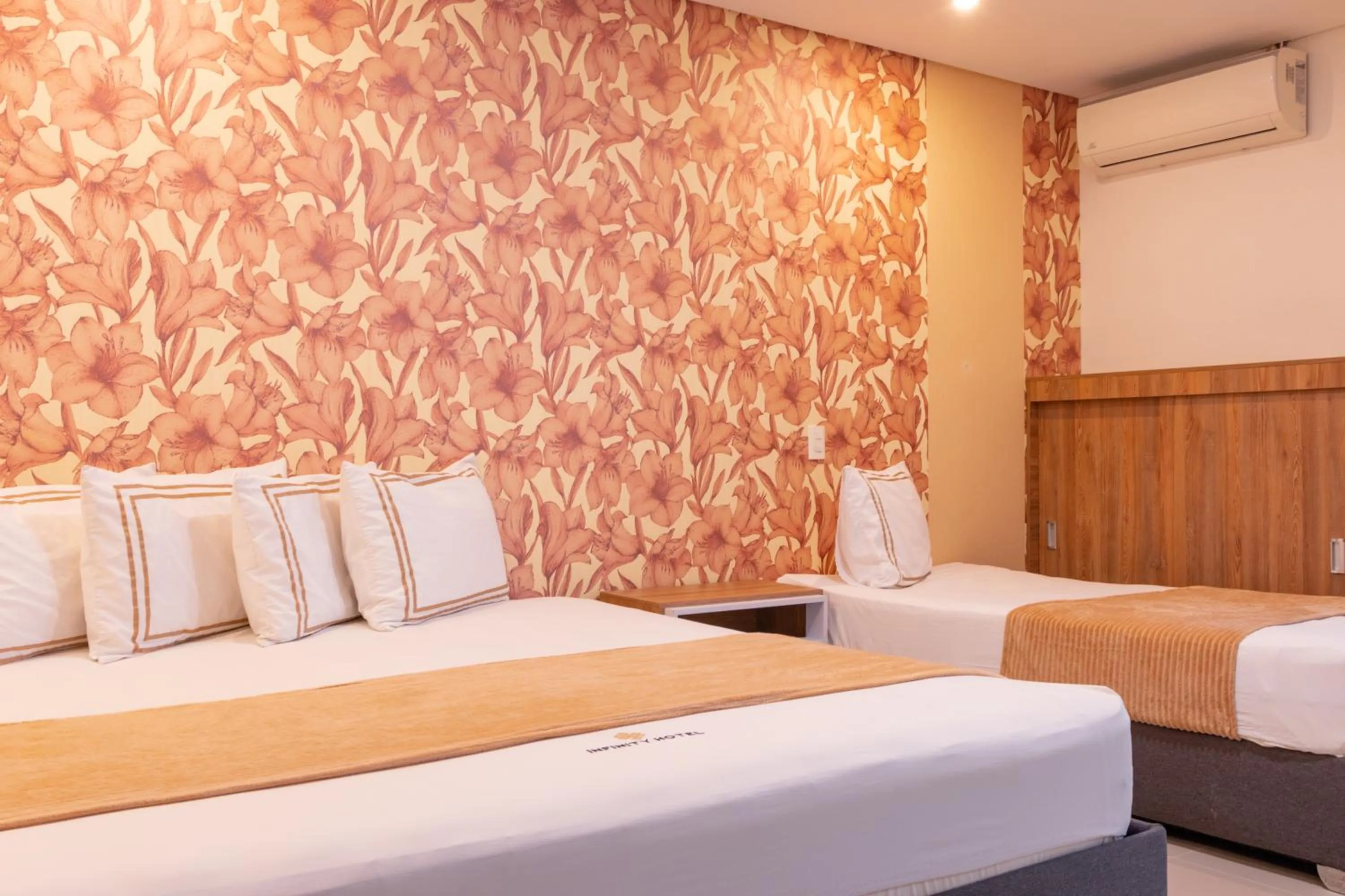 Bed in Infinity Hotel