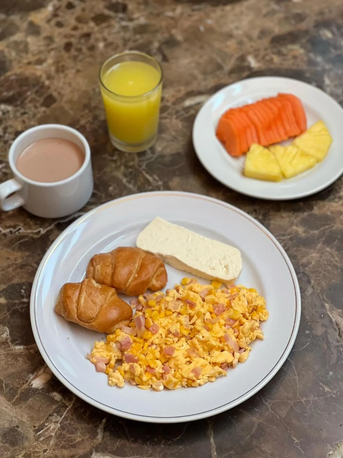Breakfast in Hotel San Pedro del Fuerte