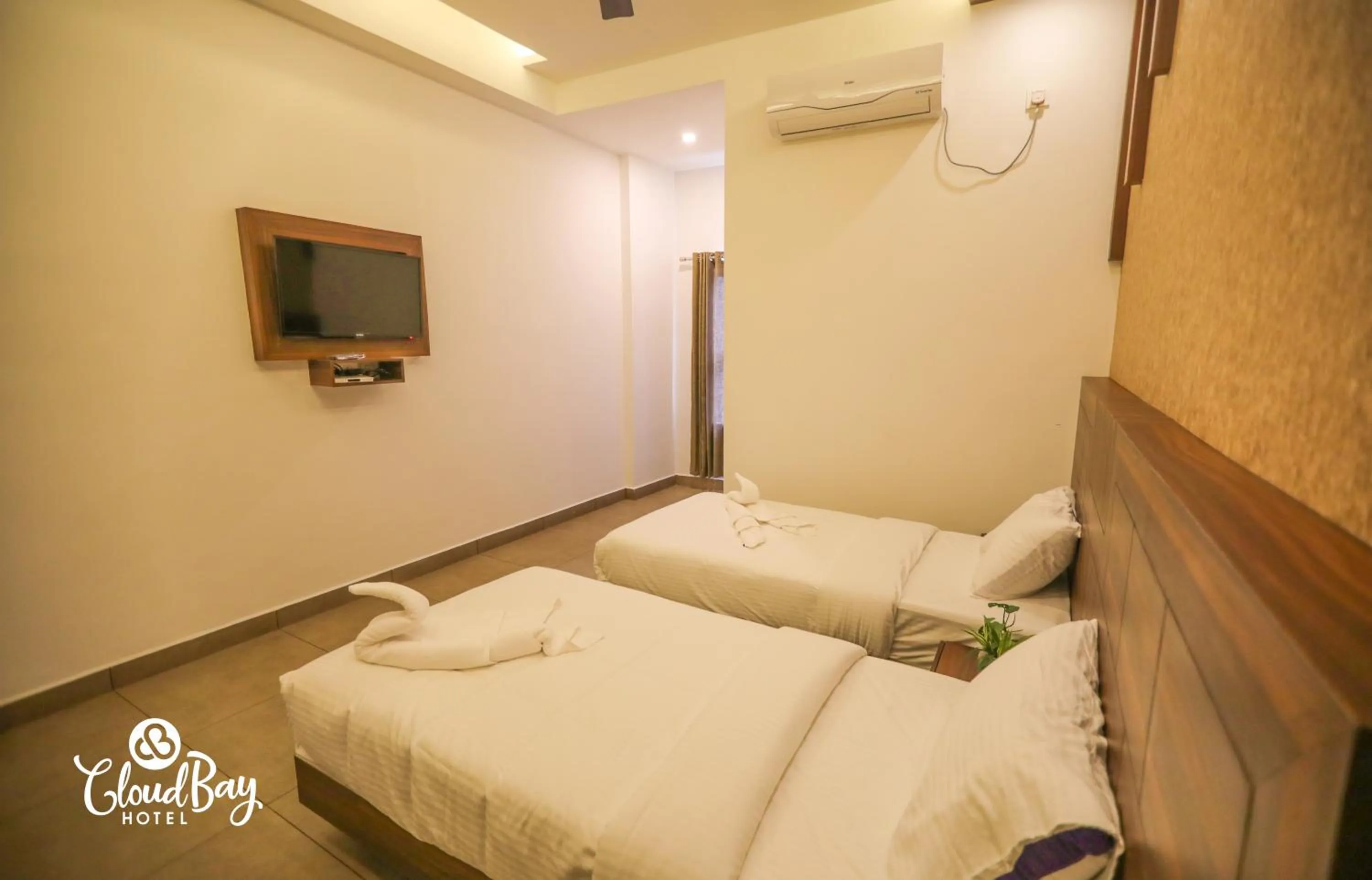 Bed in Hotel CloudBay