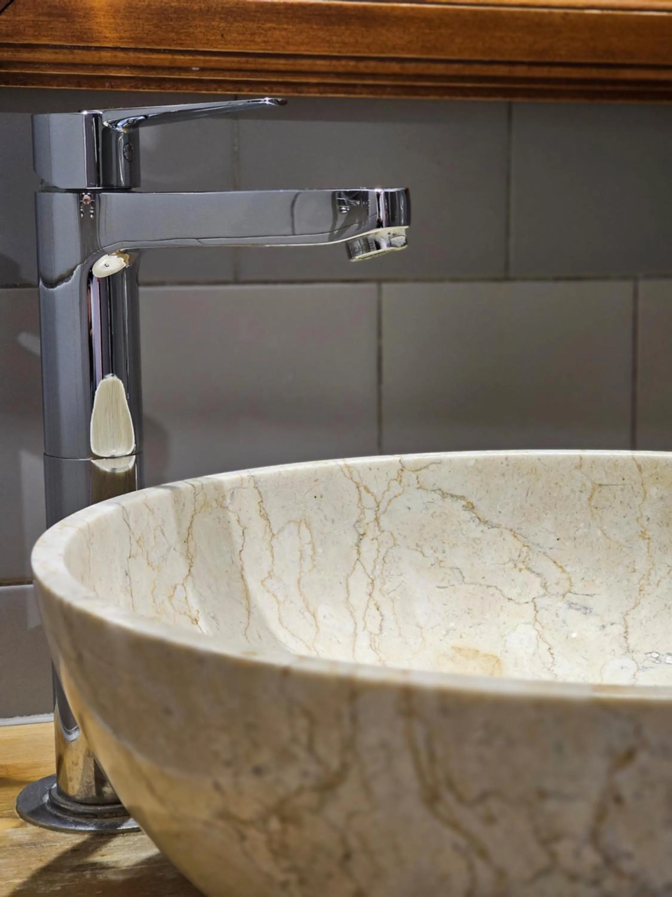 Bathroom in Logis Hôtel Le Glacier