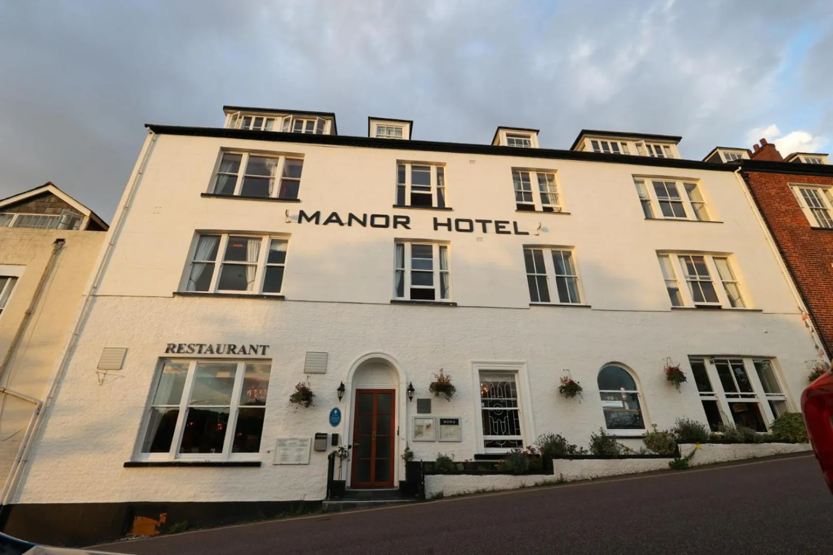 Property building in Manor Hotel