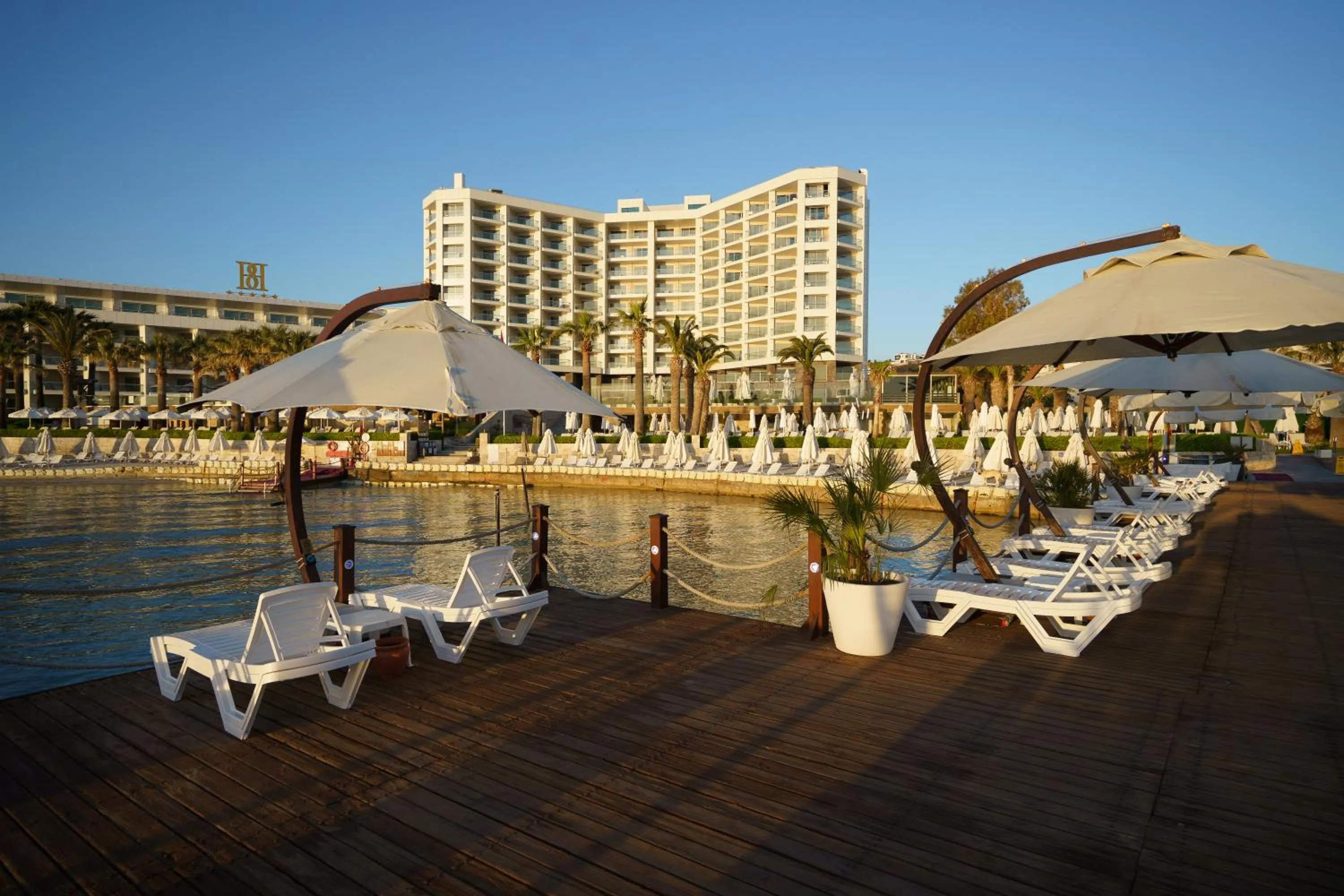 Sea view in Boyalik Beach Hotel & Spa Cesme