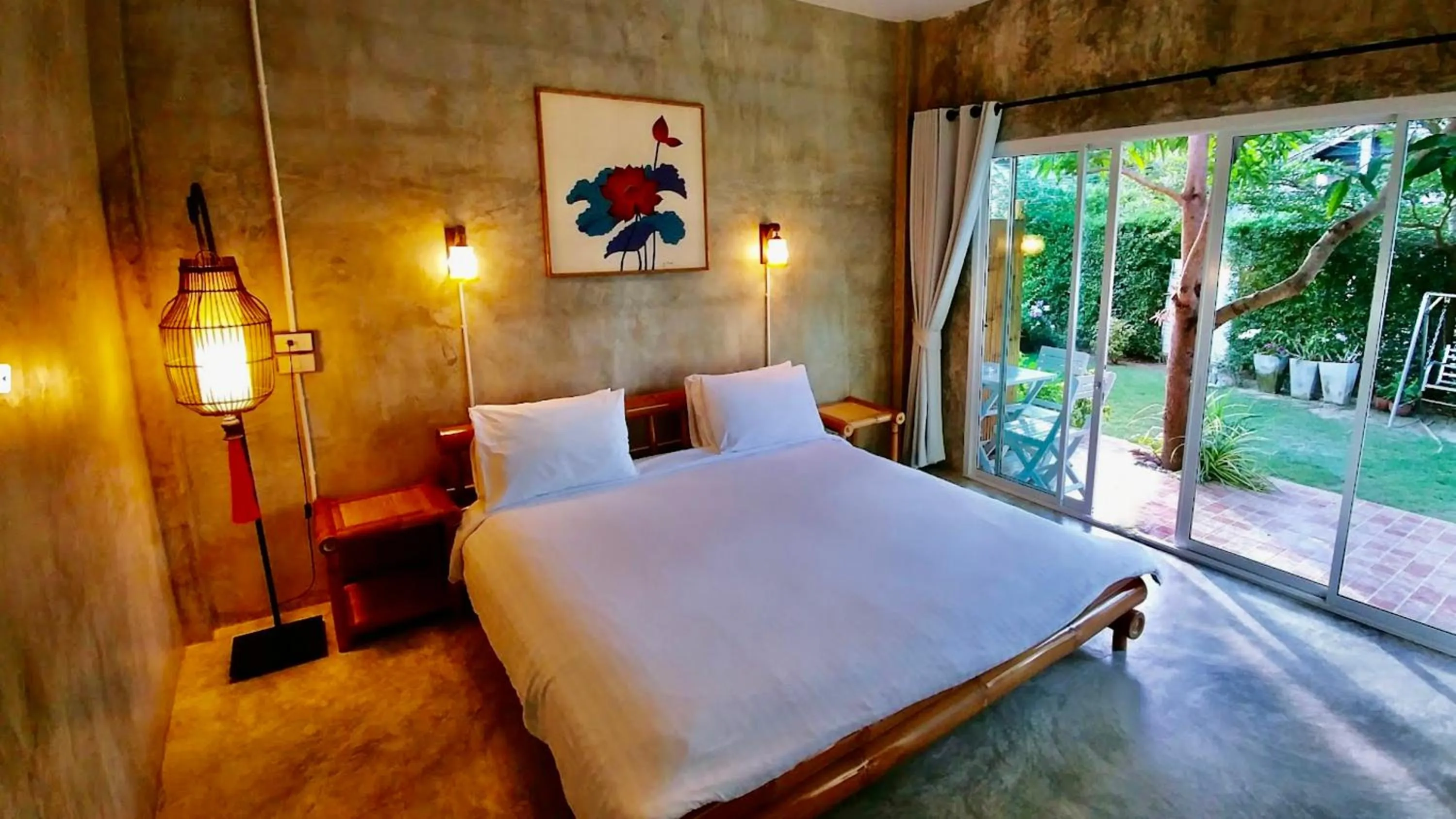 Bed in Namaste resort