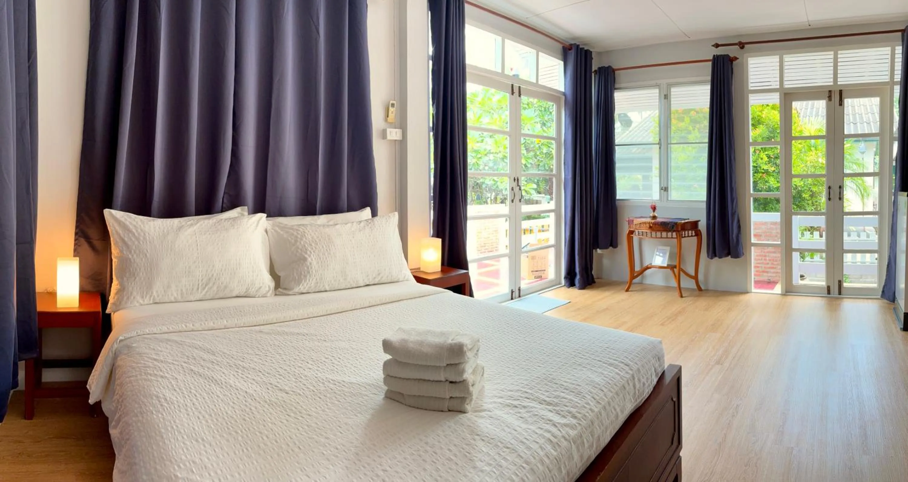 Bed in Namaste resort