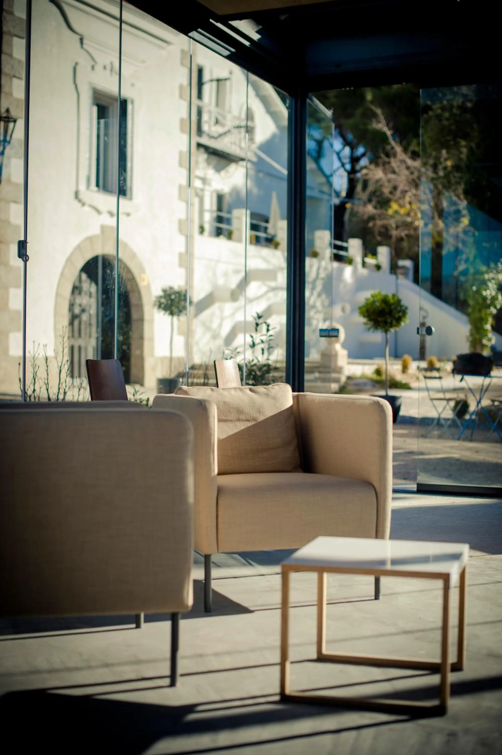 Patio in Box Art Hotel - La Torre