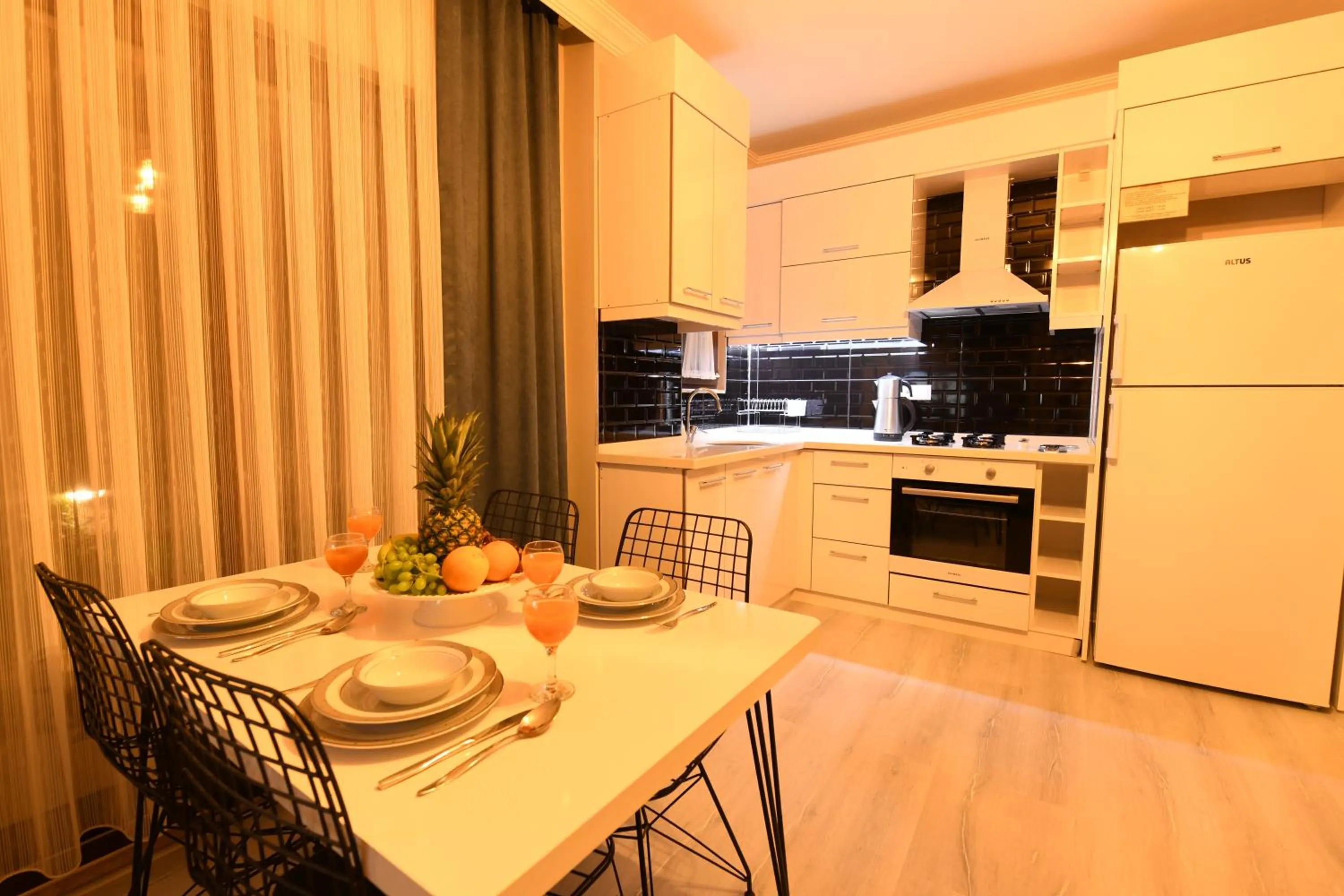 Dining area in Bahçe Apart