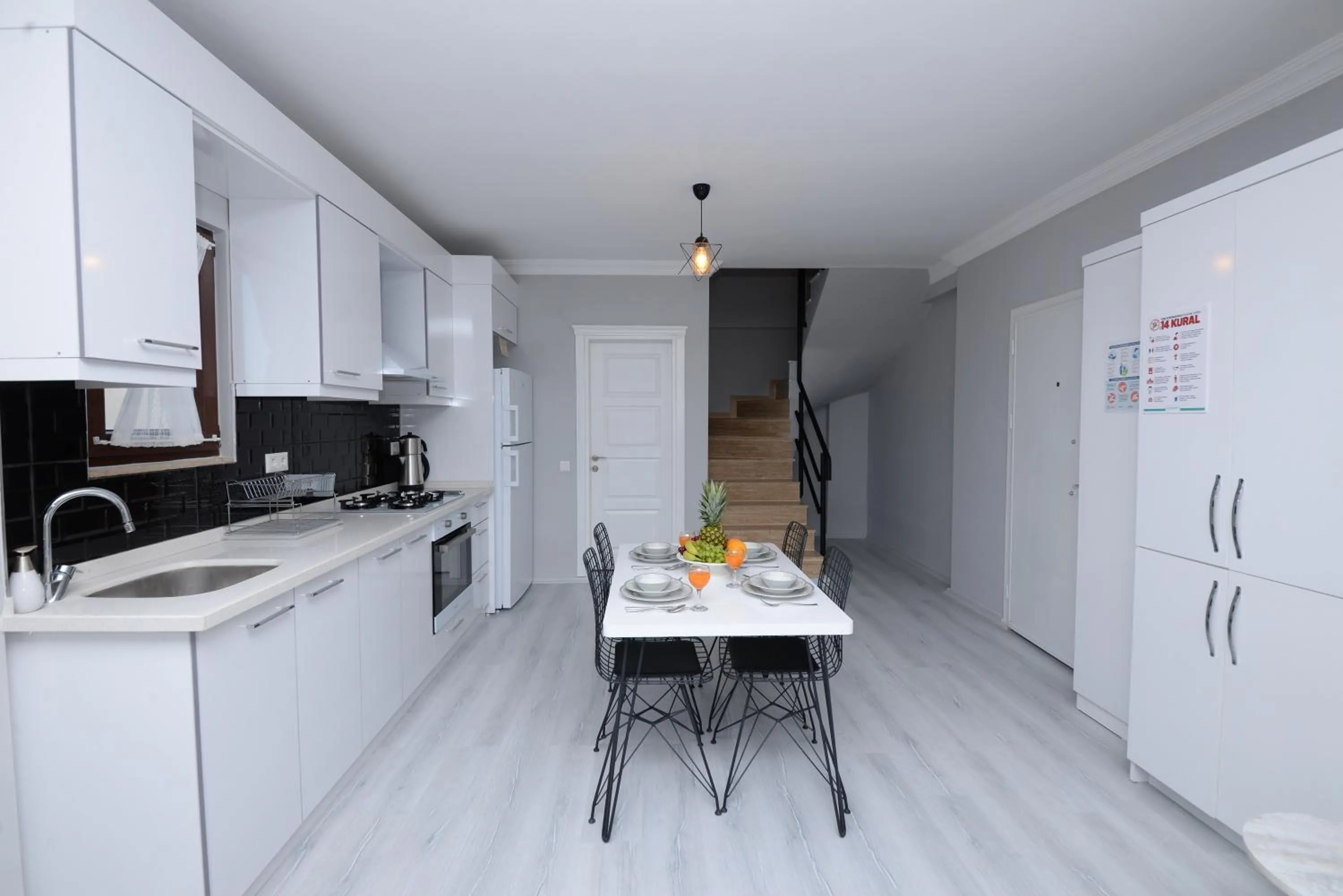 Dining area in Bahçe Apart