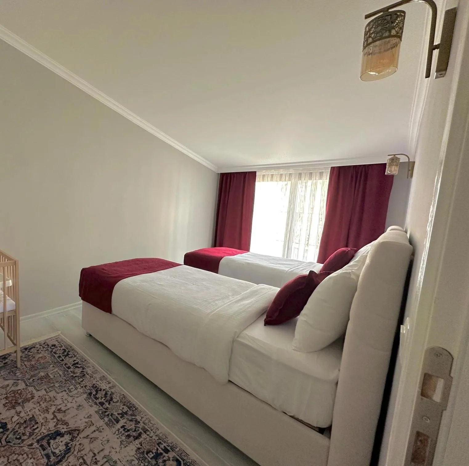 Bedroom, Bed in Bahçe Apart