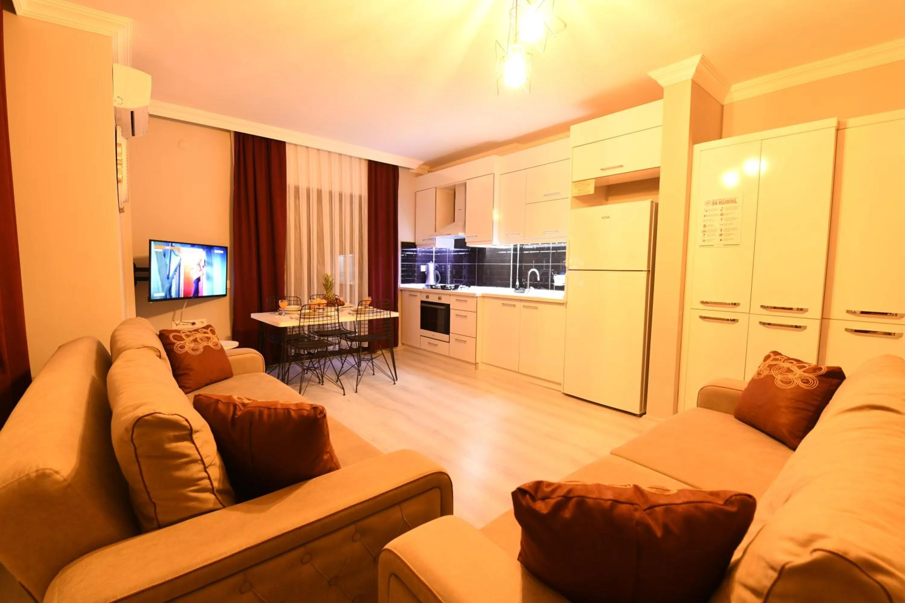 Living room in Bahçe Apart