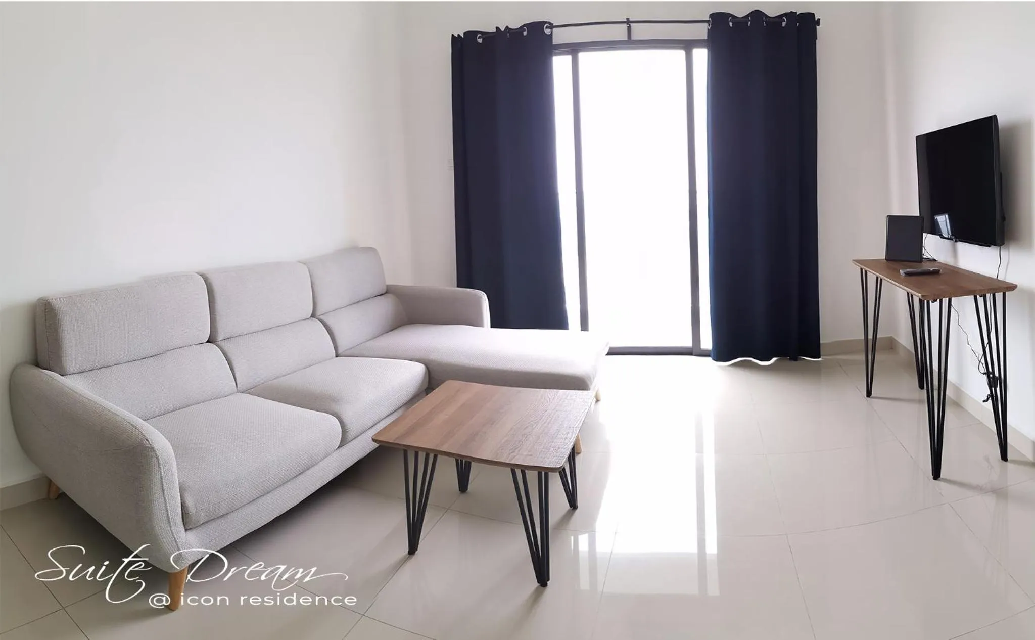 TV and multimedia in Suite Dream@Icon Residence