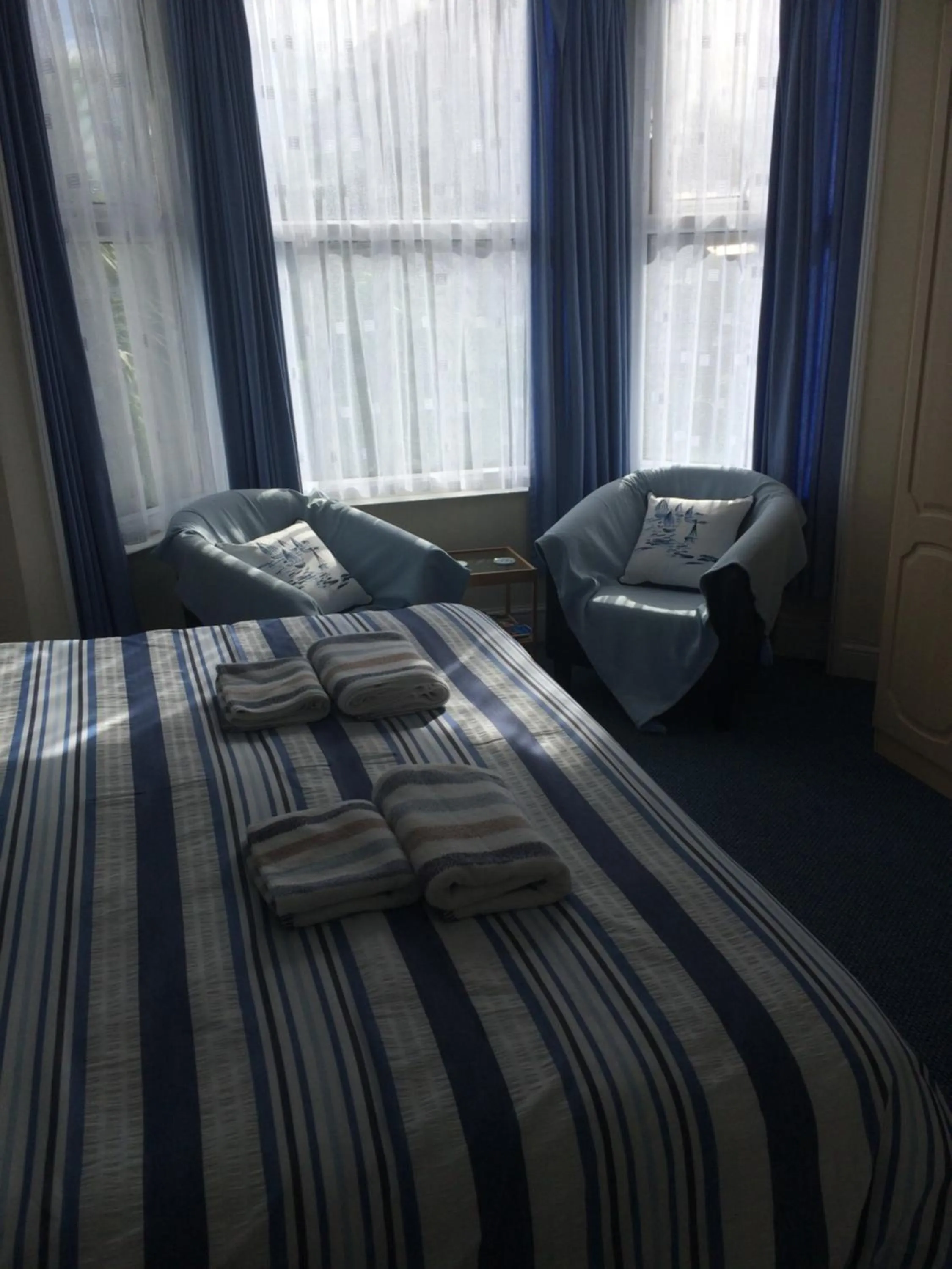 Bed in The Haldon Guest House