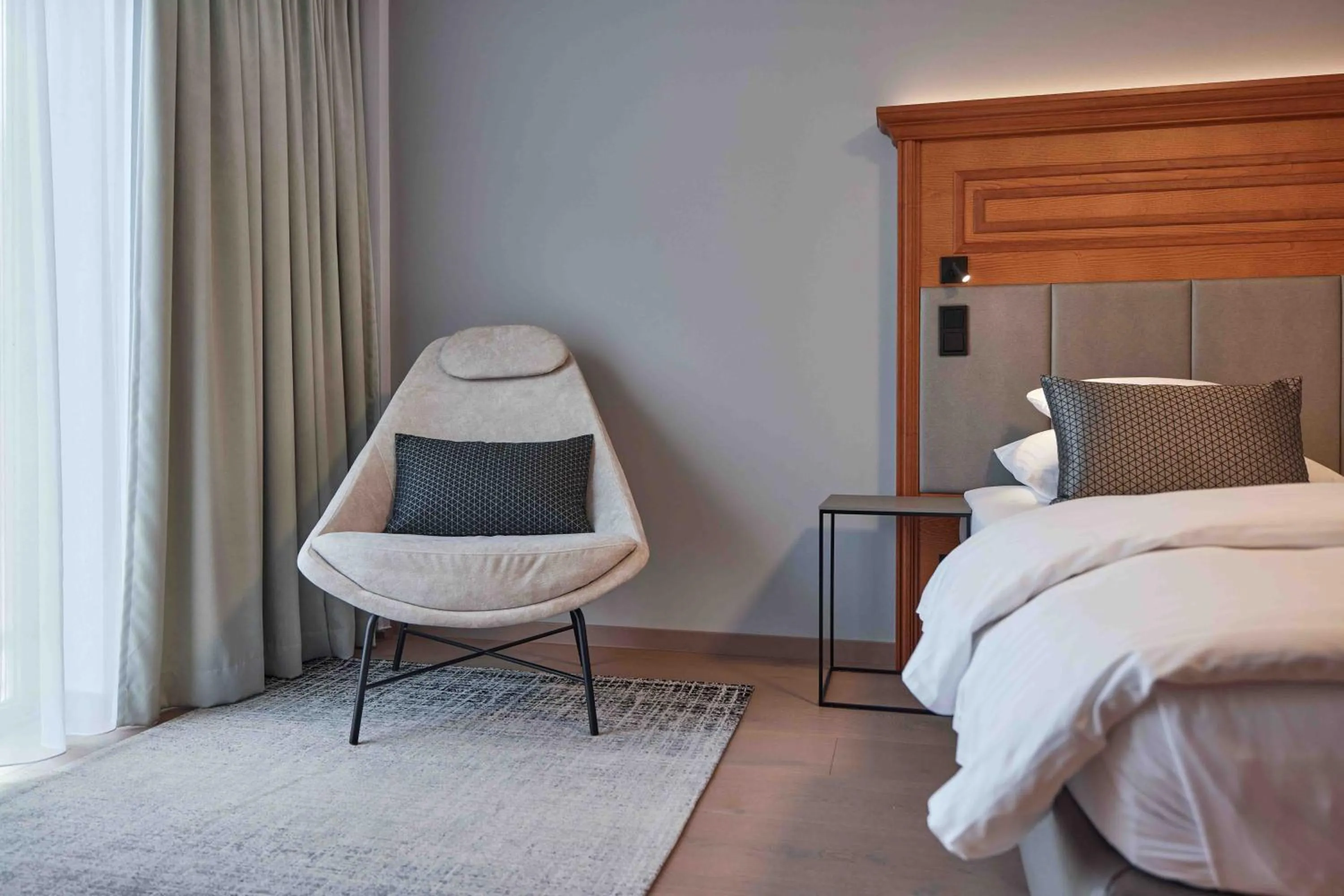 Bed in Hotel EDELWEISS Berchtesgaden Superior