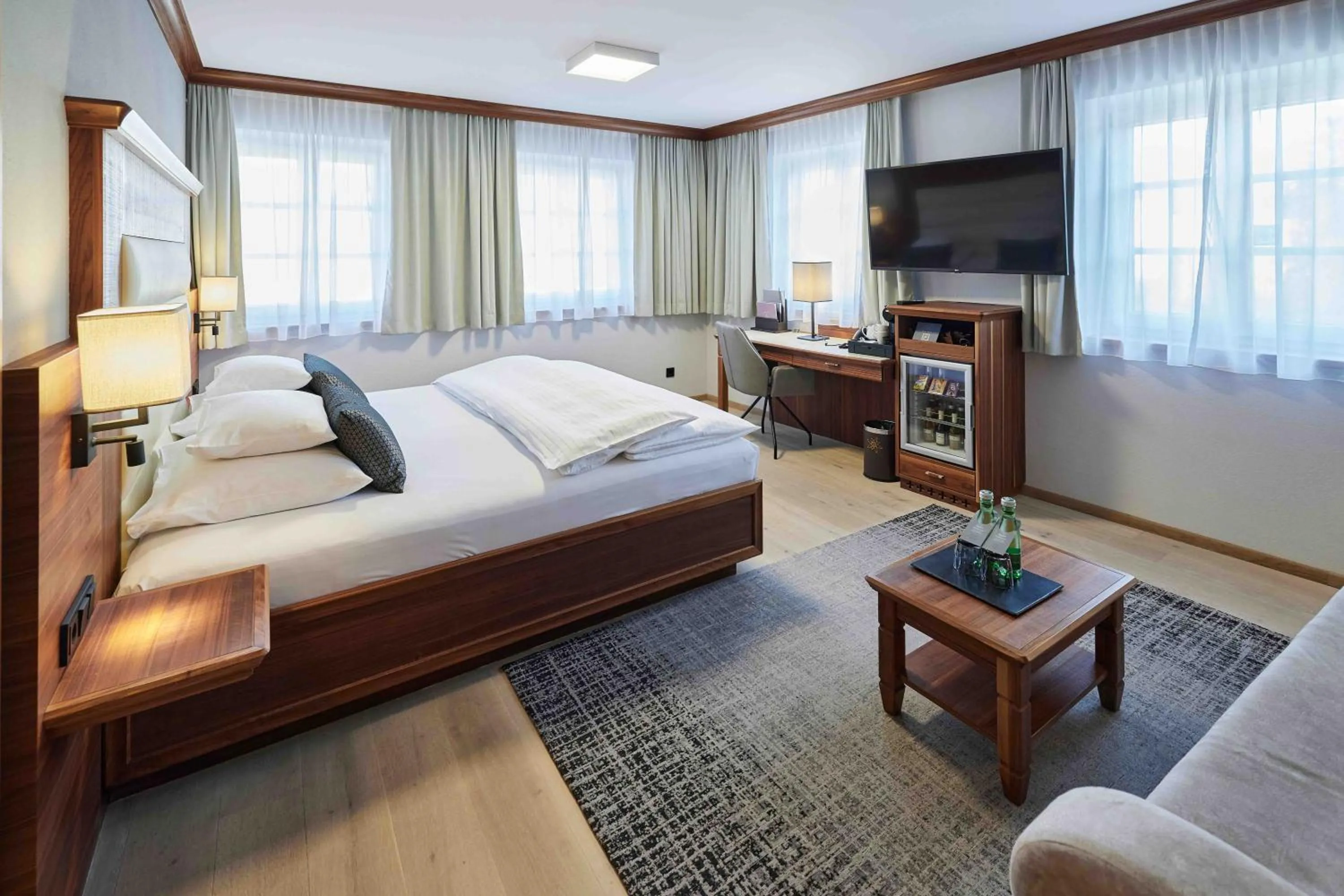 Bed in Hotel EDELWEISS Berchtesgaden Superior