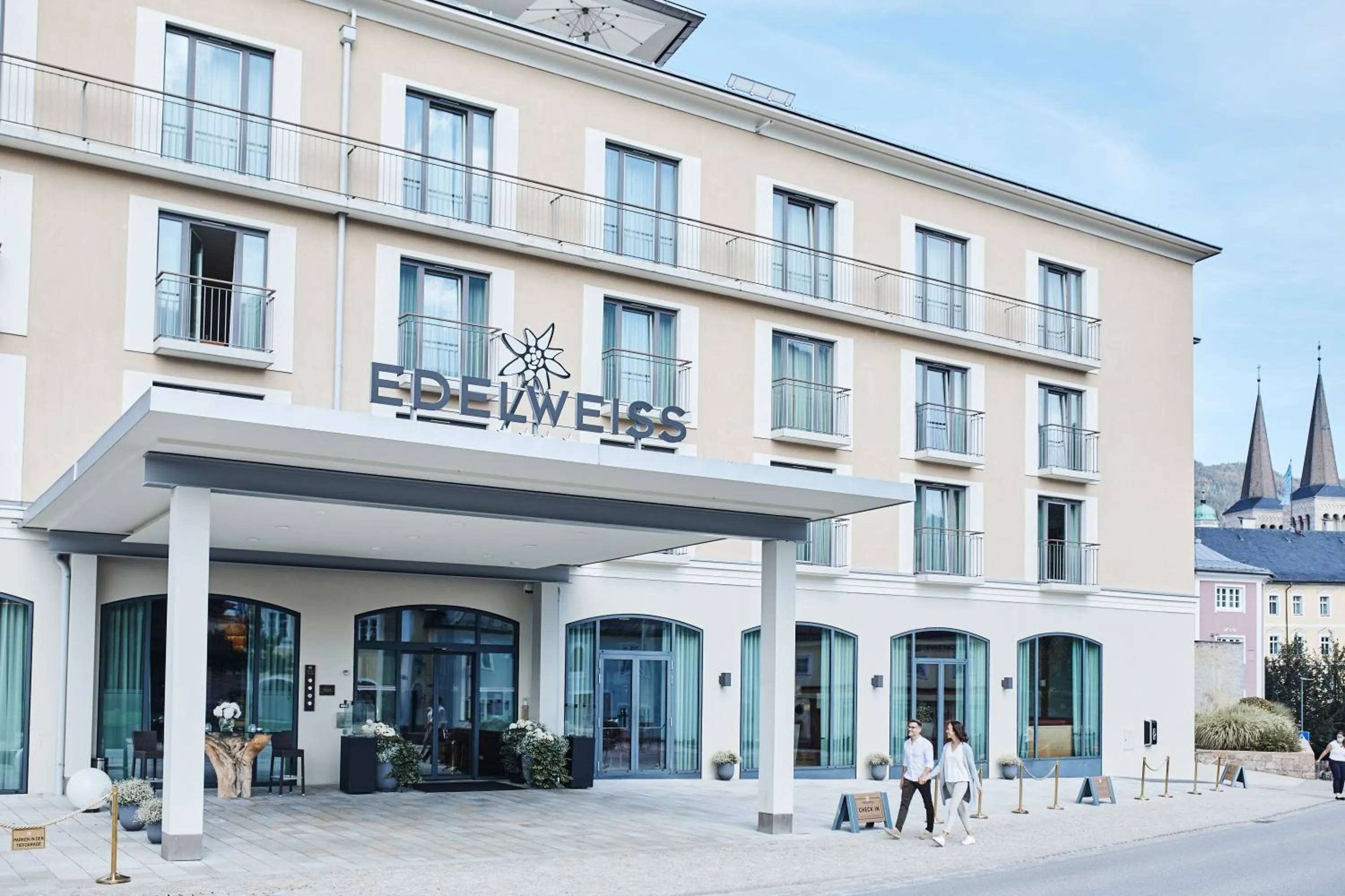 Property building in Hotel EDELWEISS Berchtesgaden Superior