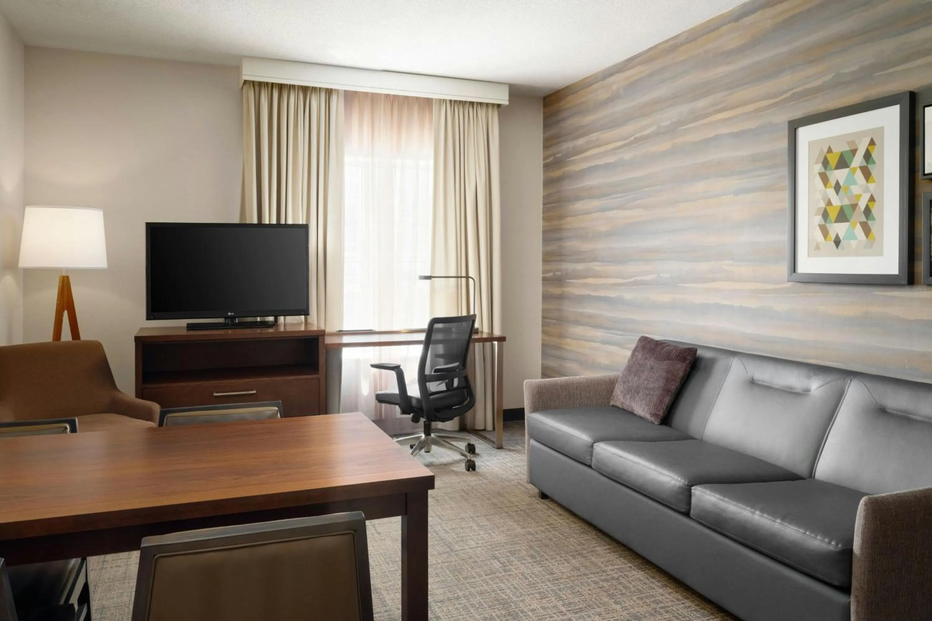 Living room in Residence Inn by Marriott Ottawa Airport