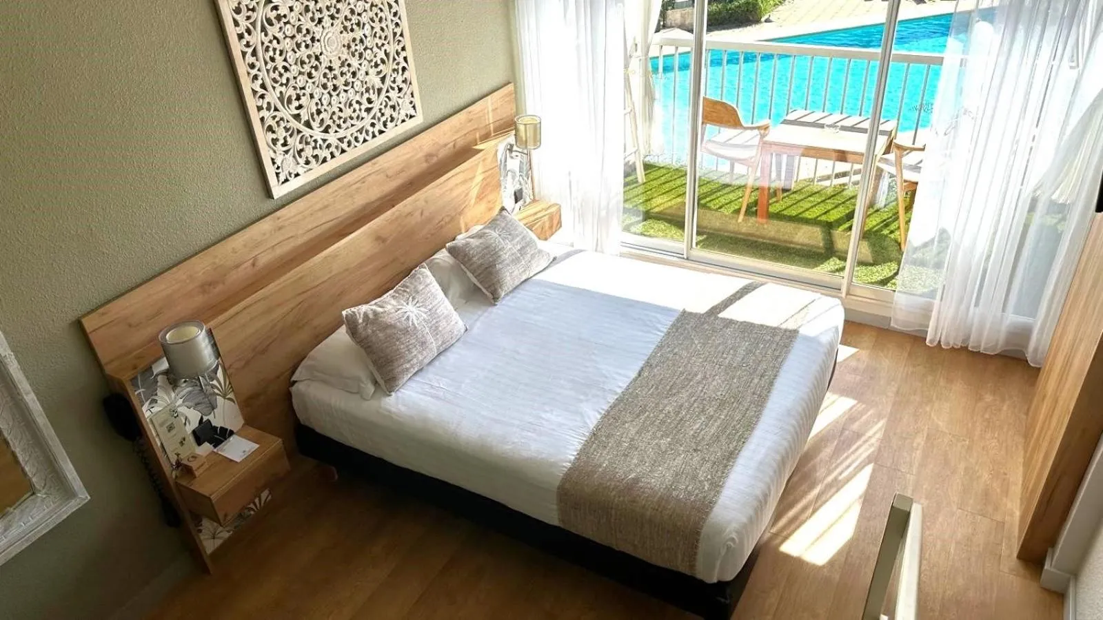 Bed in CAPAO Beach Hôtel