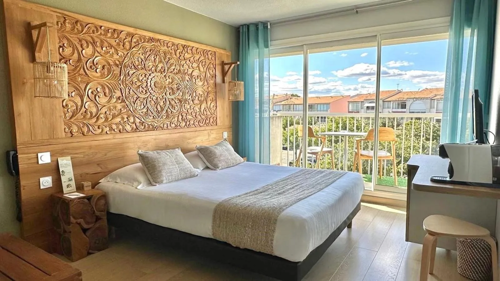 Bed in CAPAO Beach Hôtel