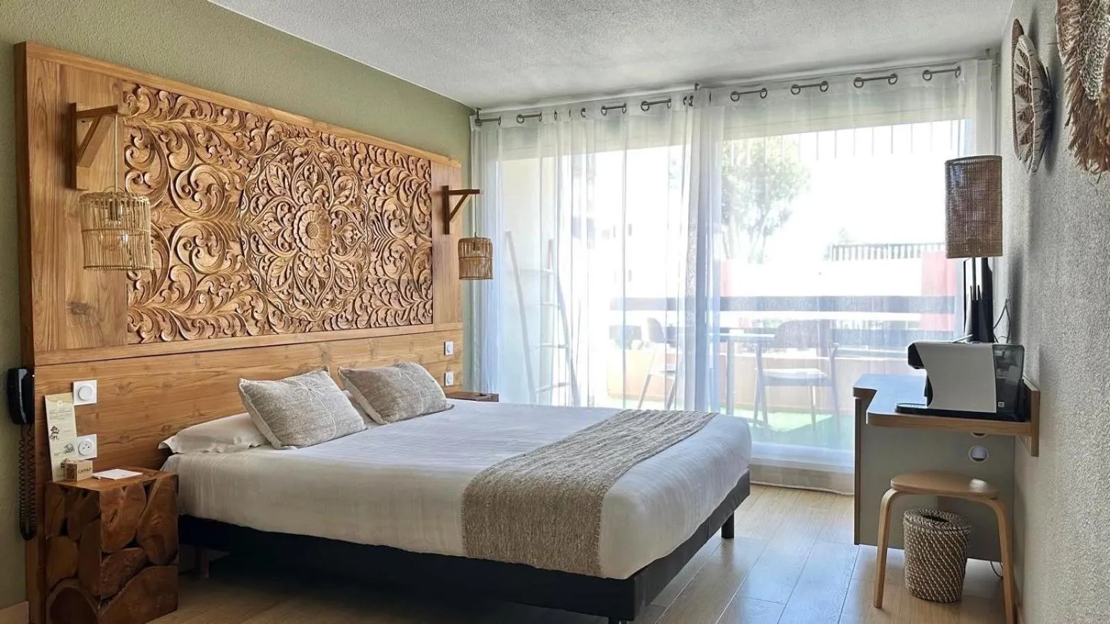 Bed in CAPAO Beach Hôtel