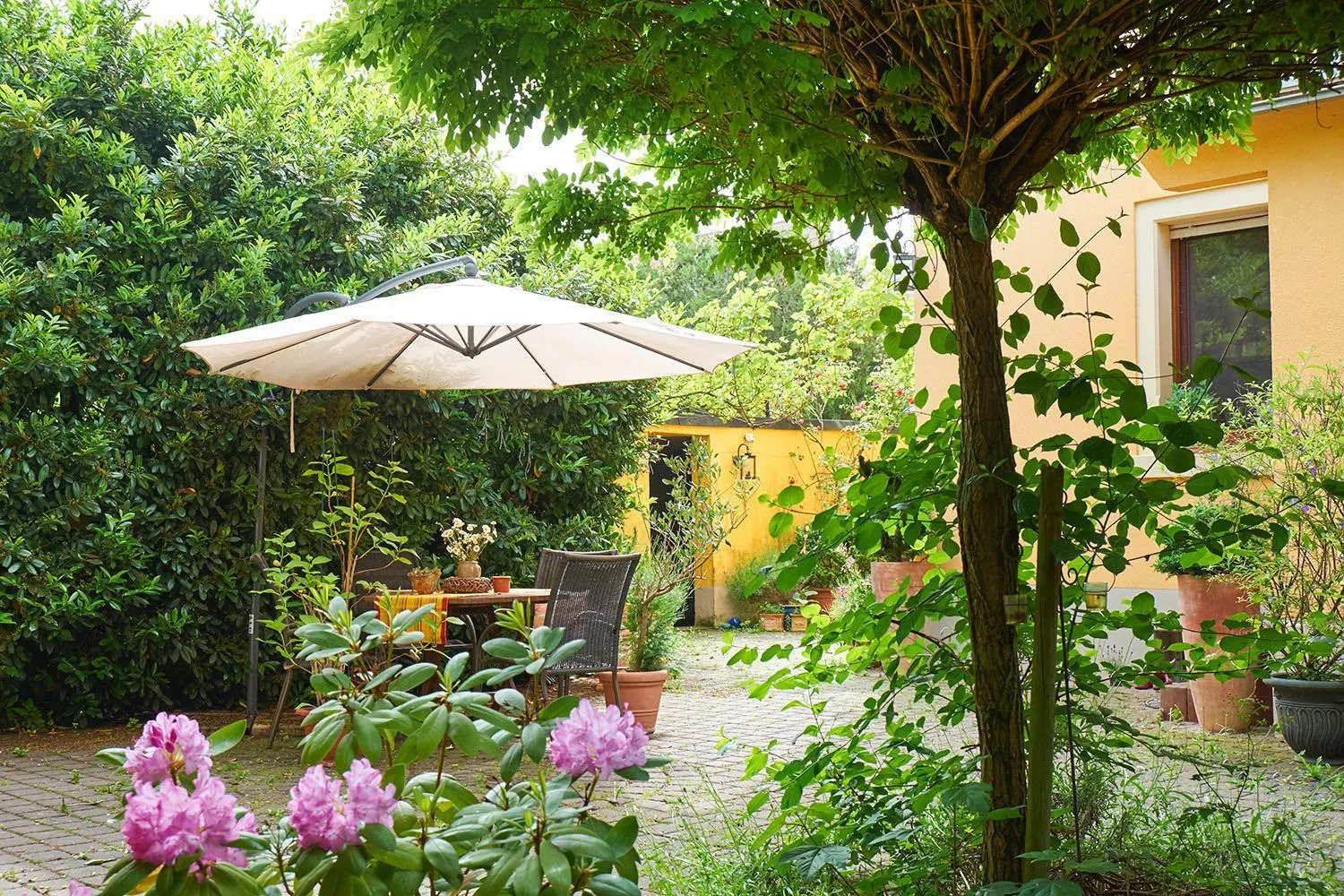 Patio in Biggi‘s Bed&Breakfast