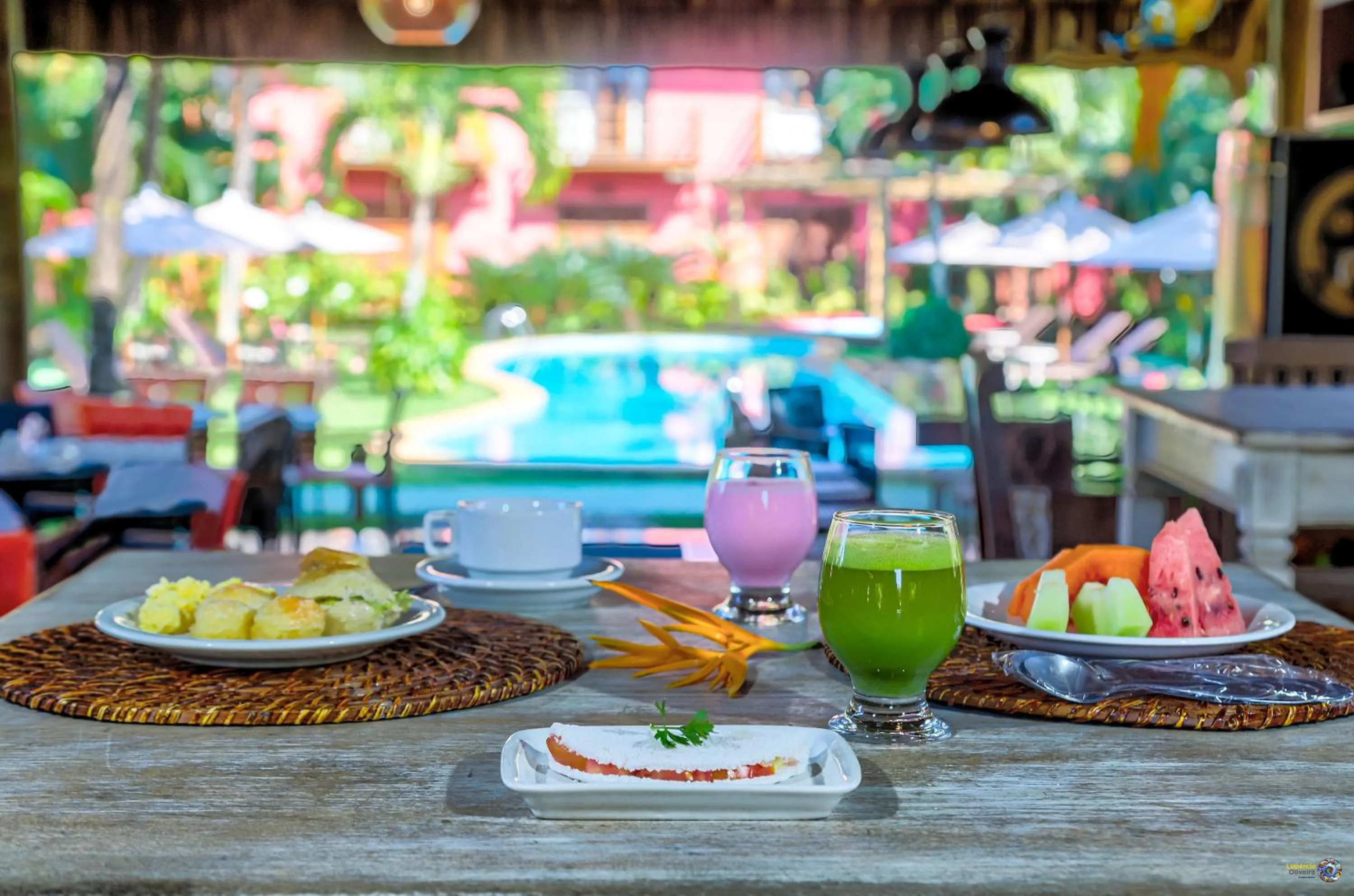 Breakfast in Pousada Vira Canoa