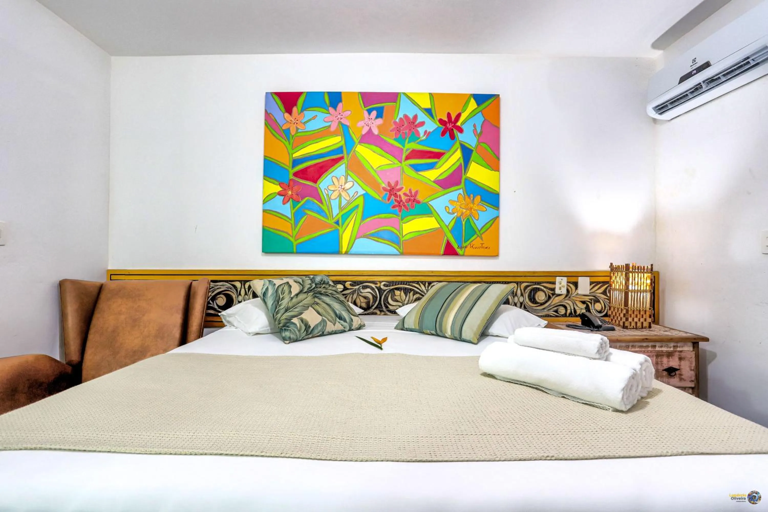 Bedroom, Bed in Pousada Vira Canoa