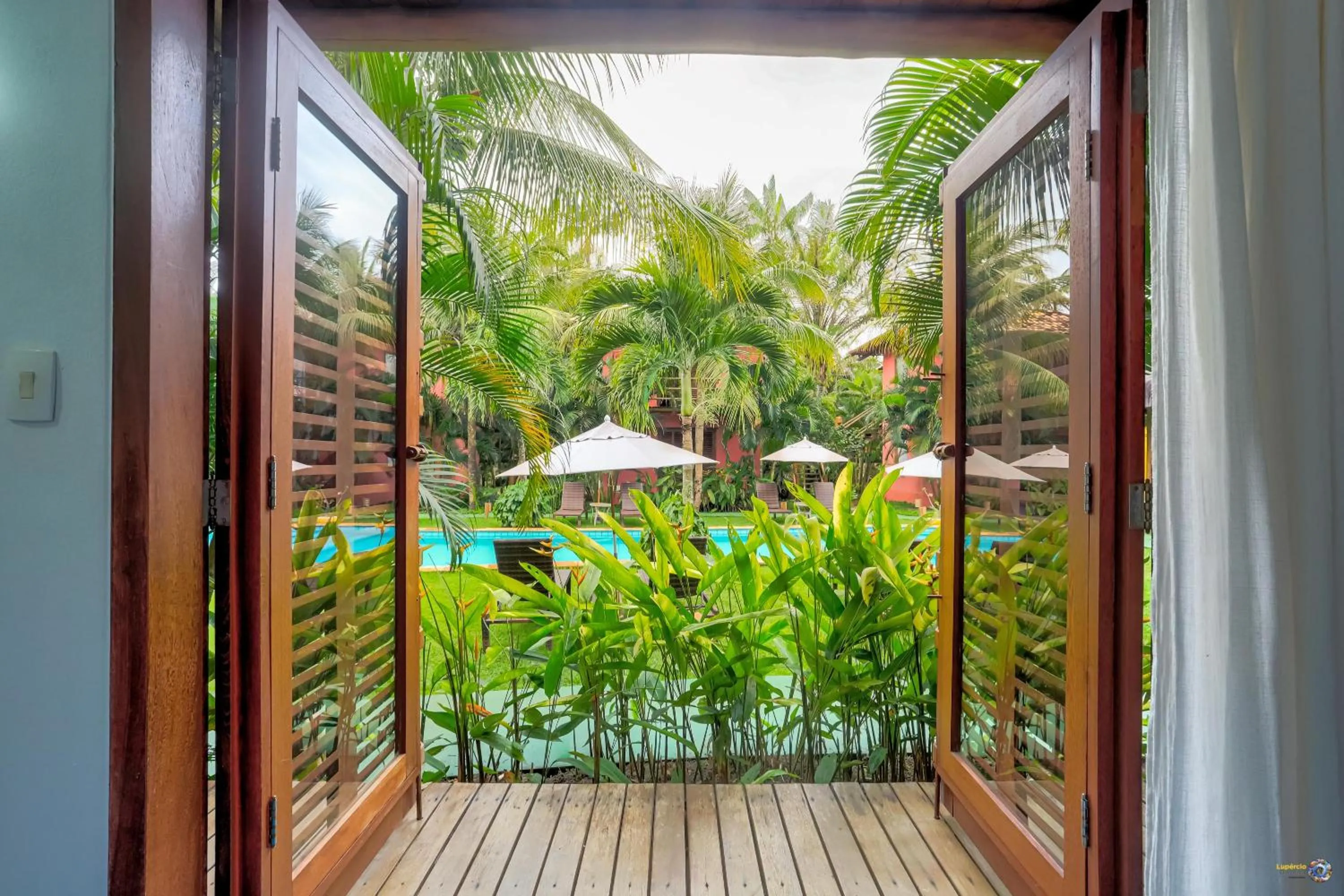Balcony/Terrace in Pousada Vira Canoa