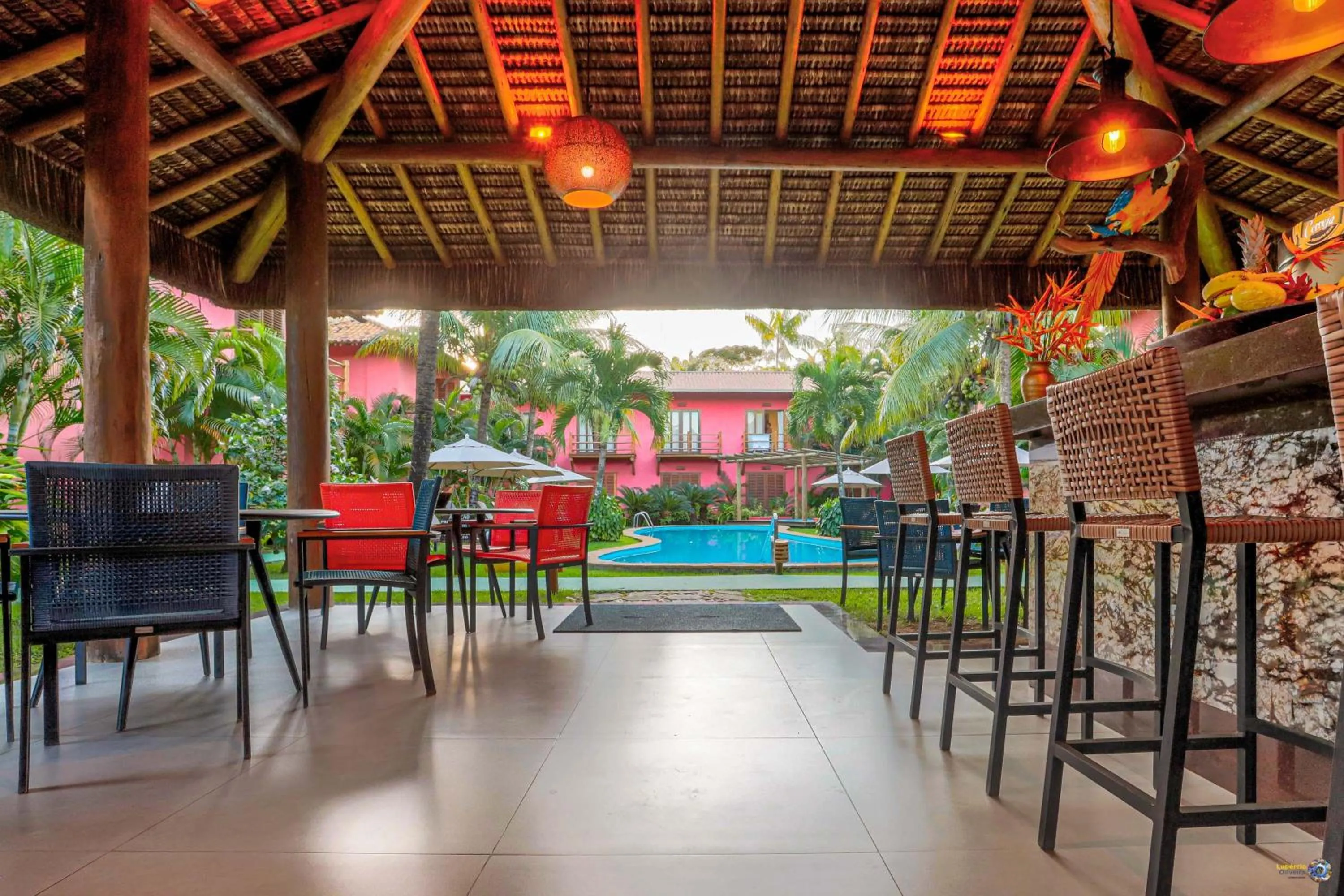 Lounge or bar in Pousada Vira Canoa