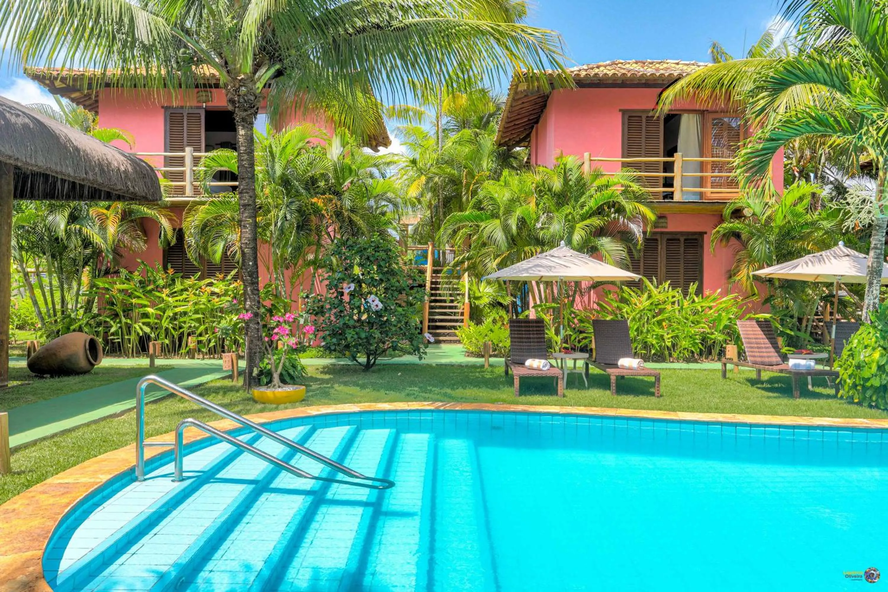 Swimming pool in Pousada Vira Canoa