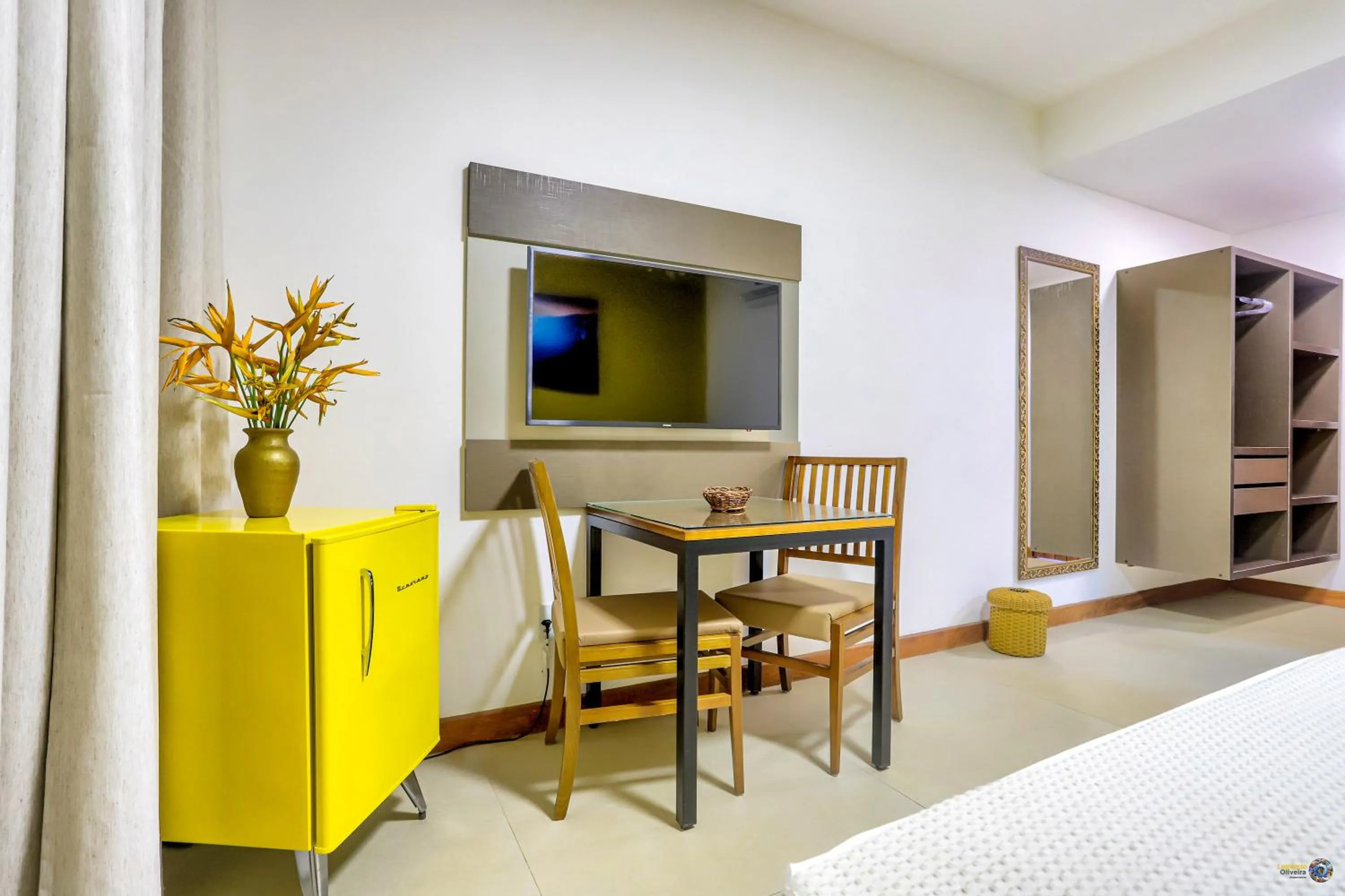 Bed in Pousada Vira Canoa