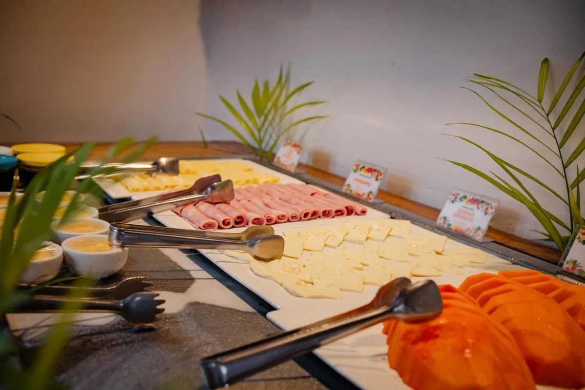 Breakfast in Pousada Vira Canoa